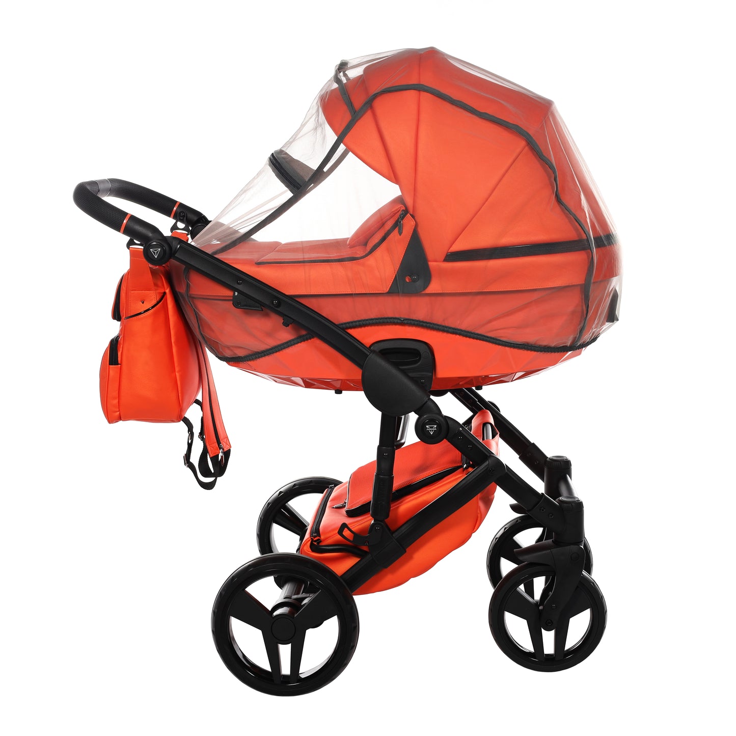 Junama S CLASS 2 in 1 , prams and stroller, ORANGE 04