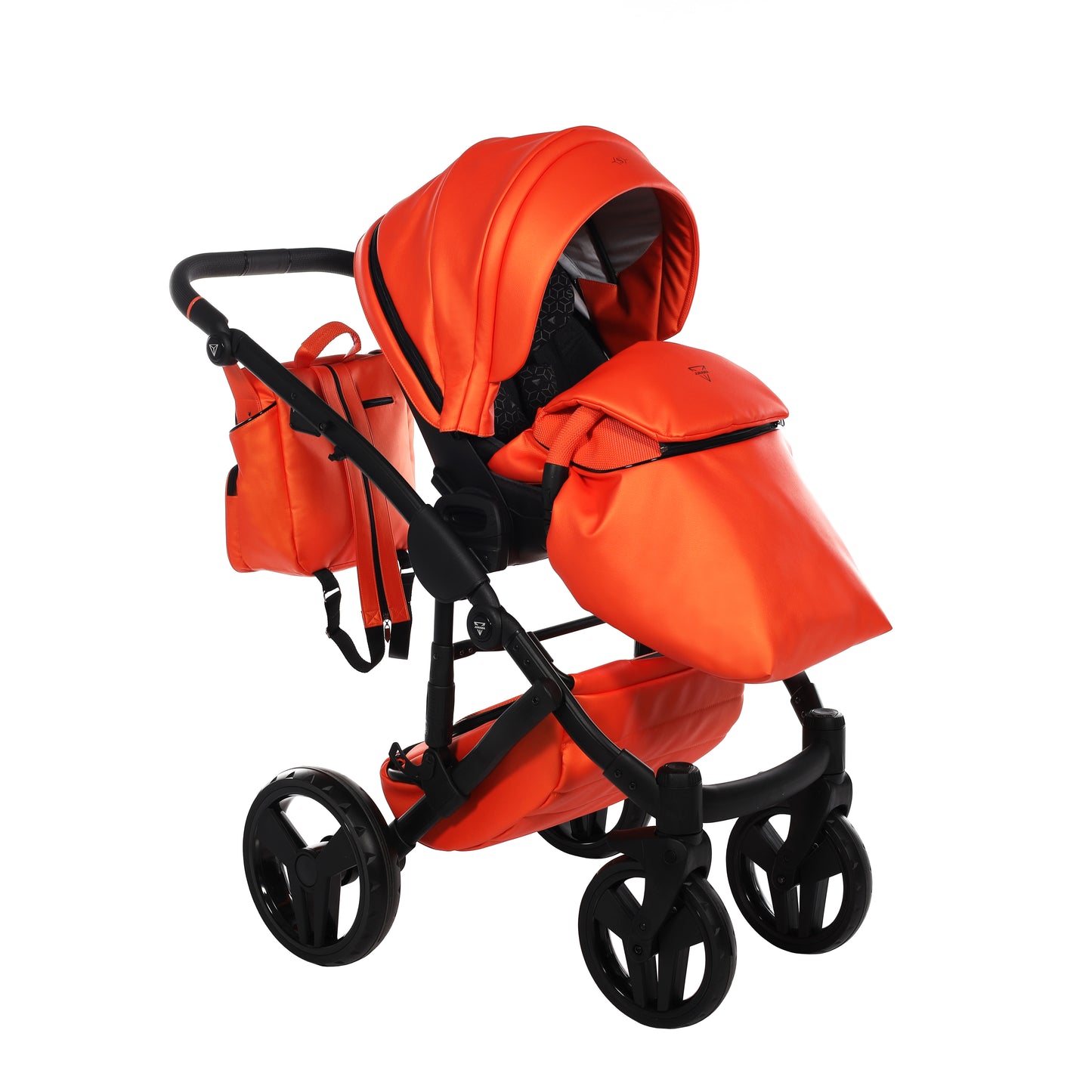 Junama S CLASS 2 in 1 , prams and stroller, ORANGE 04