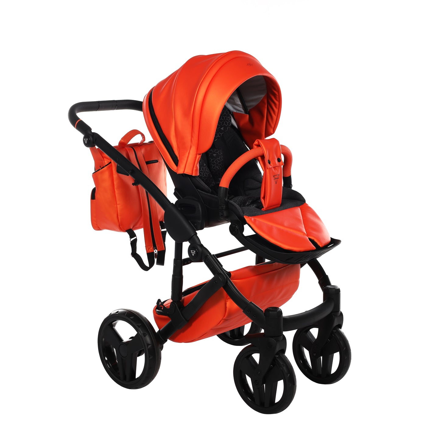 Junama S CLASS 2 in 1 , prams and stroller, ORANGE 04