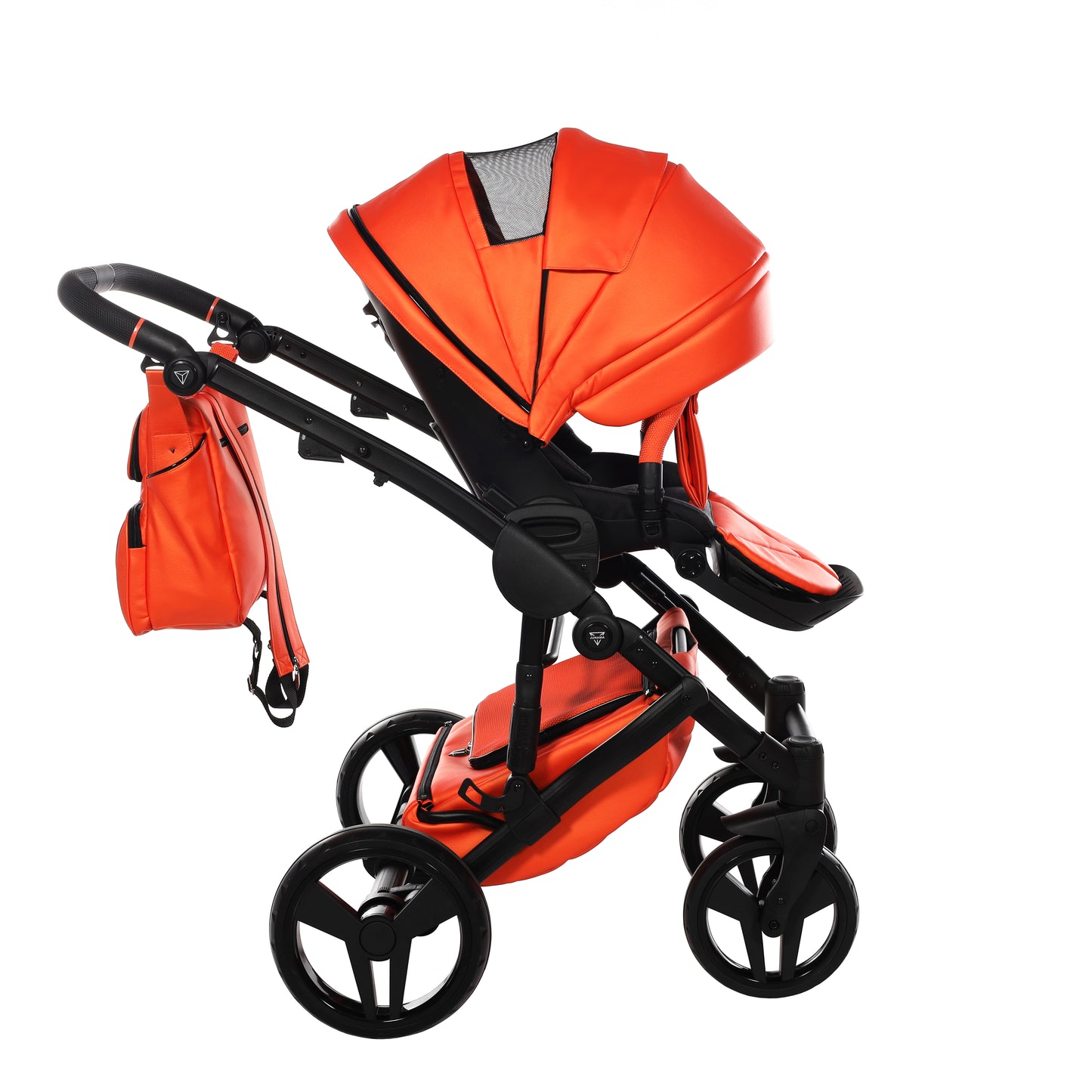 Junama S CLASS 2 in 1 , prams and stroller, ORANGE 04