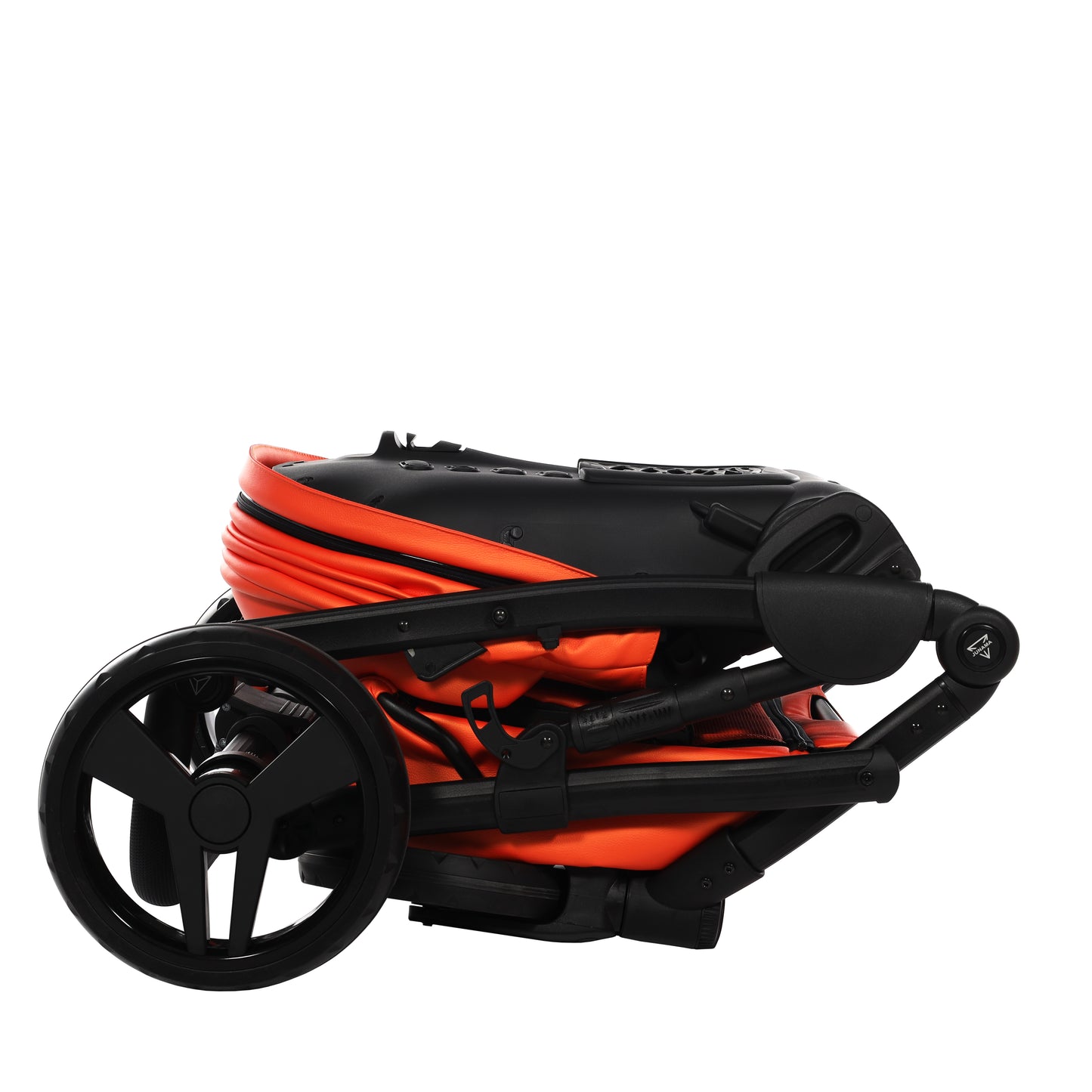 Junama S CLASS 2 in 1 , prams and stroller, ORANGE 04