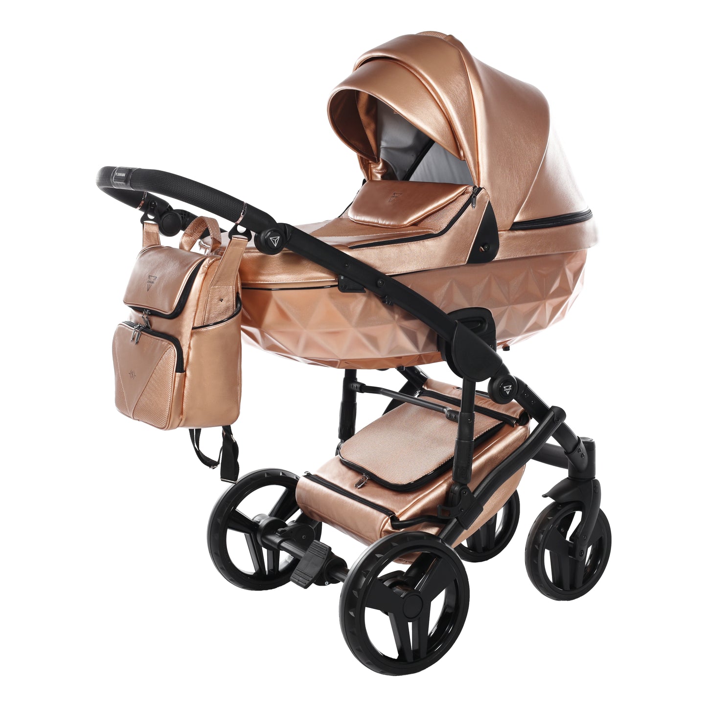 Junama S CLASS 2 in 1 , prams and stroller, BRONZE 05
