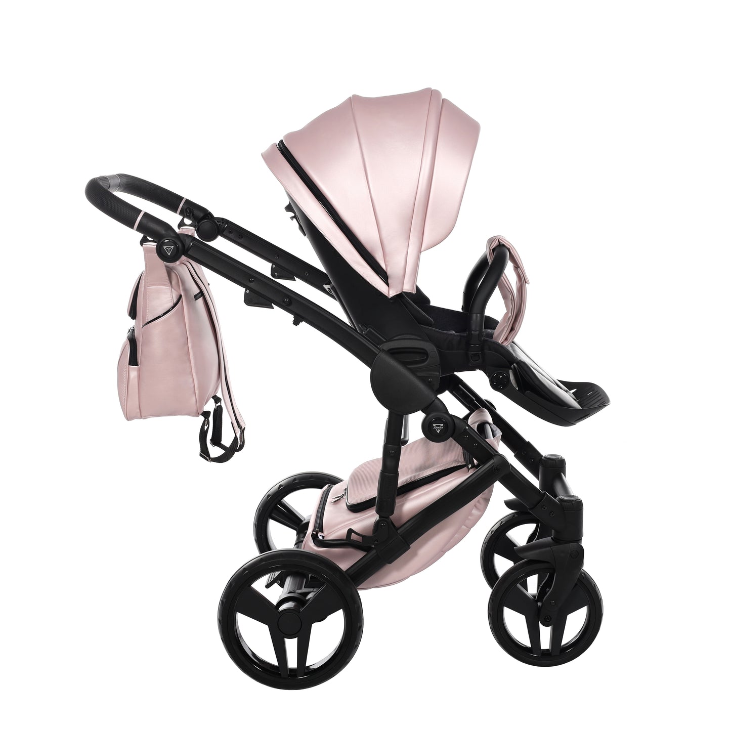 Junama S CLASS 2 in 1 , prams and stroller, PINK 02