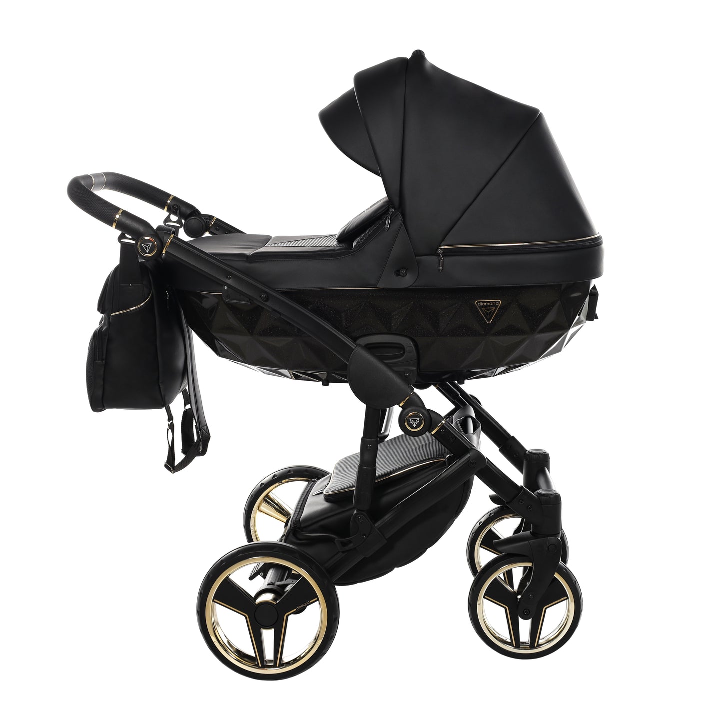 Junama S CLASS 2 in 1 , prams and stroller,BLACK 07