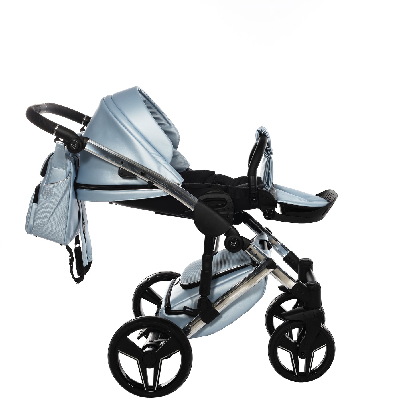Junama S CLASS 2 in 1 , prams and stroller, BABY BLUE 10