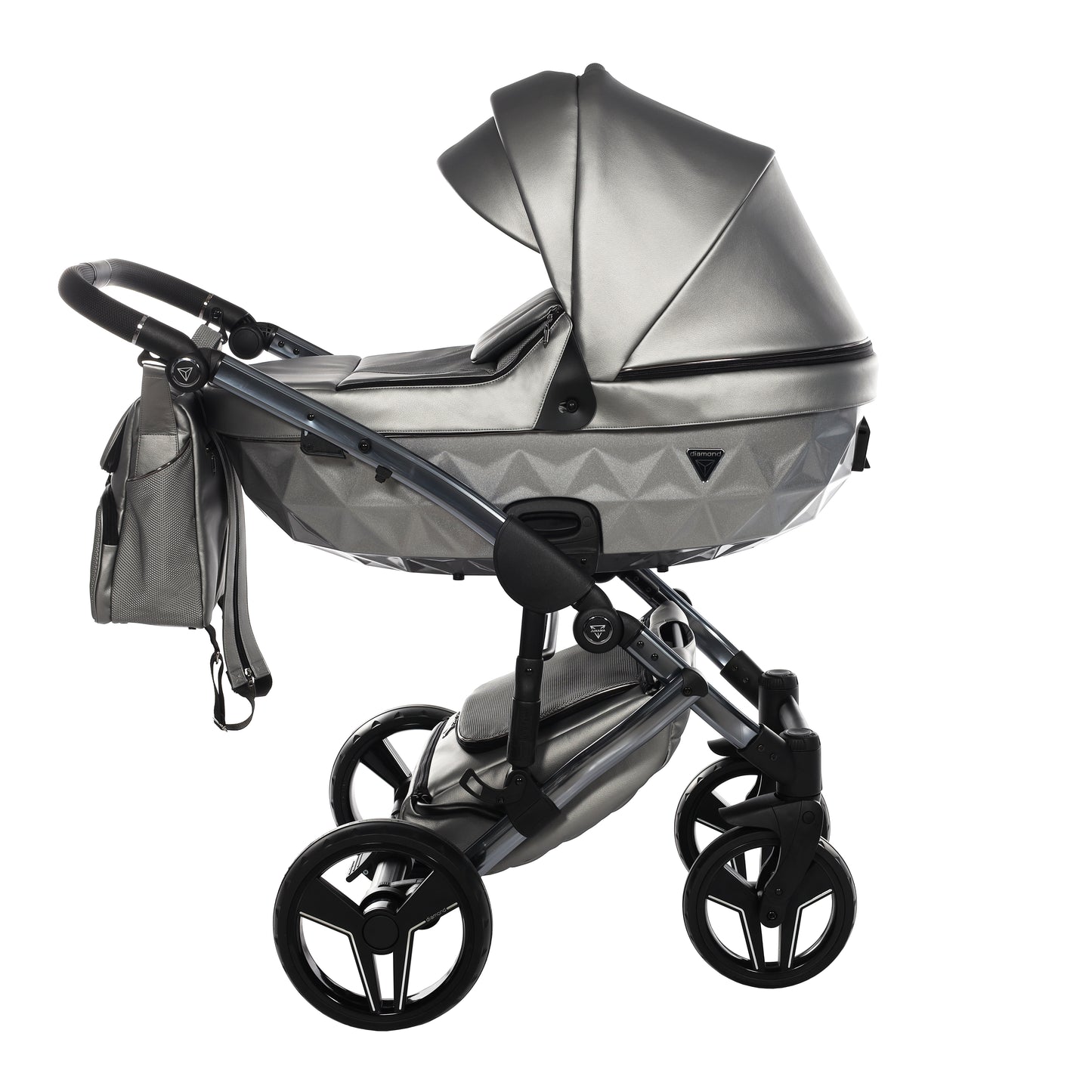 Junama S CLASS 2 in 1 , prams and stroller, GREY 09