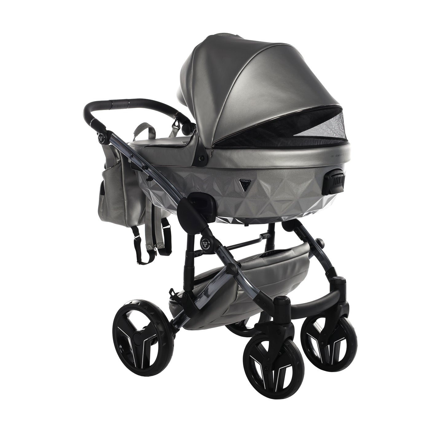 Junama S CLASS 2 in 1 , prams and stroller, GREY 09