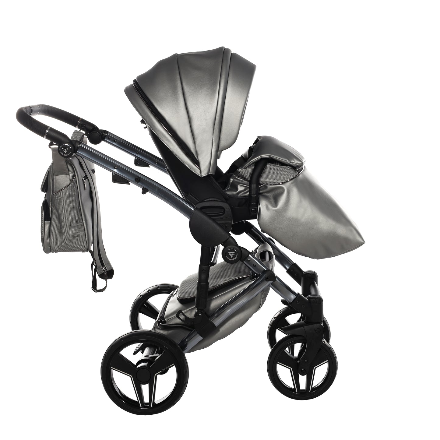 Junama S CLASS 2 in 1 , prams and stroller, GREY 09