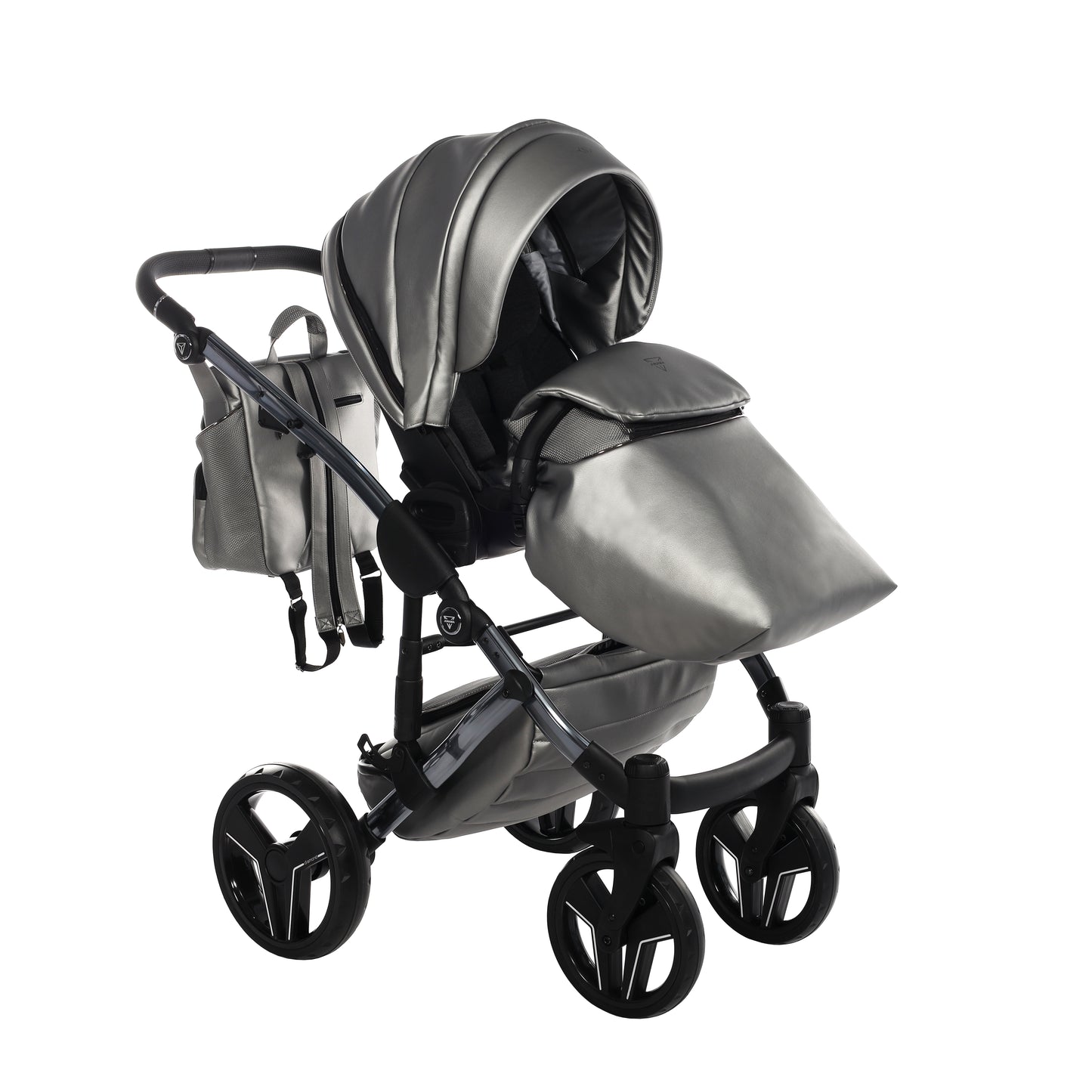 Junama S CLASS 2 in 1 , prams and stroller, GREY 09