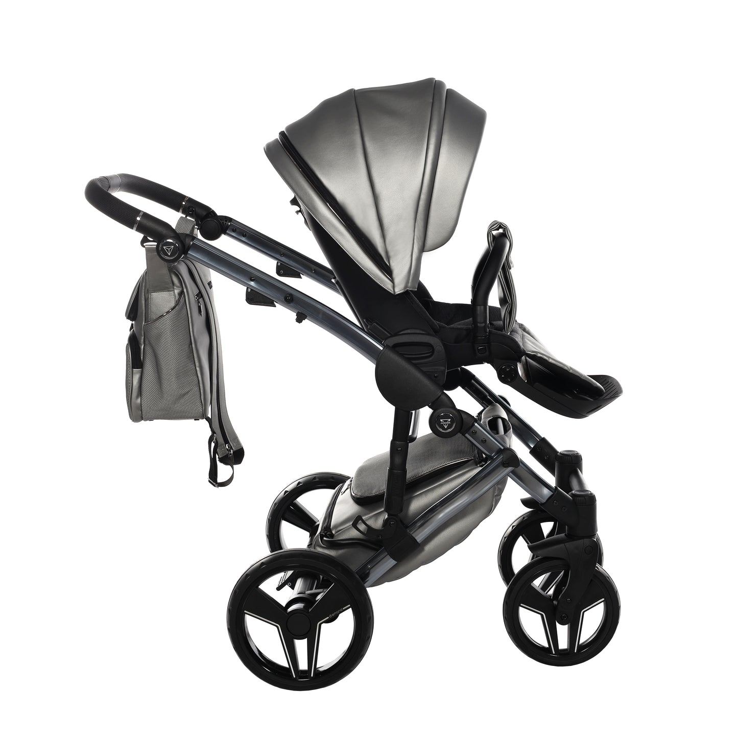 Junama S CLASS 2 in 1 , prams and stroller, GREY 09