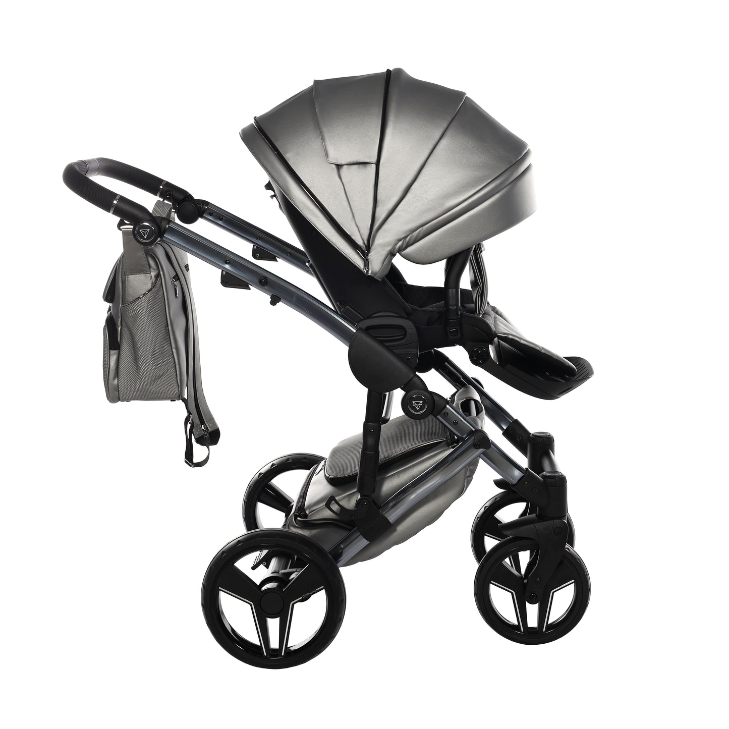 Junama S CLASS 2 in 1 , prams and stroller, GREY 09