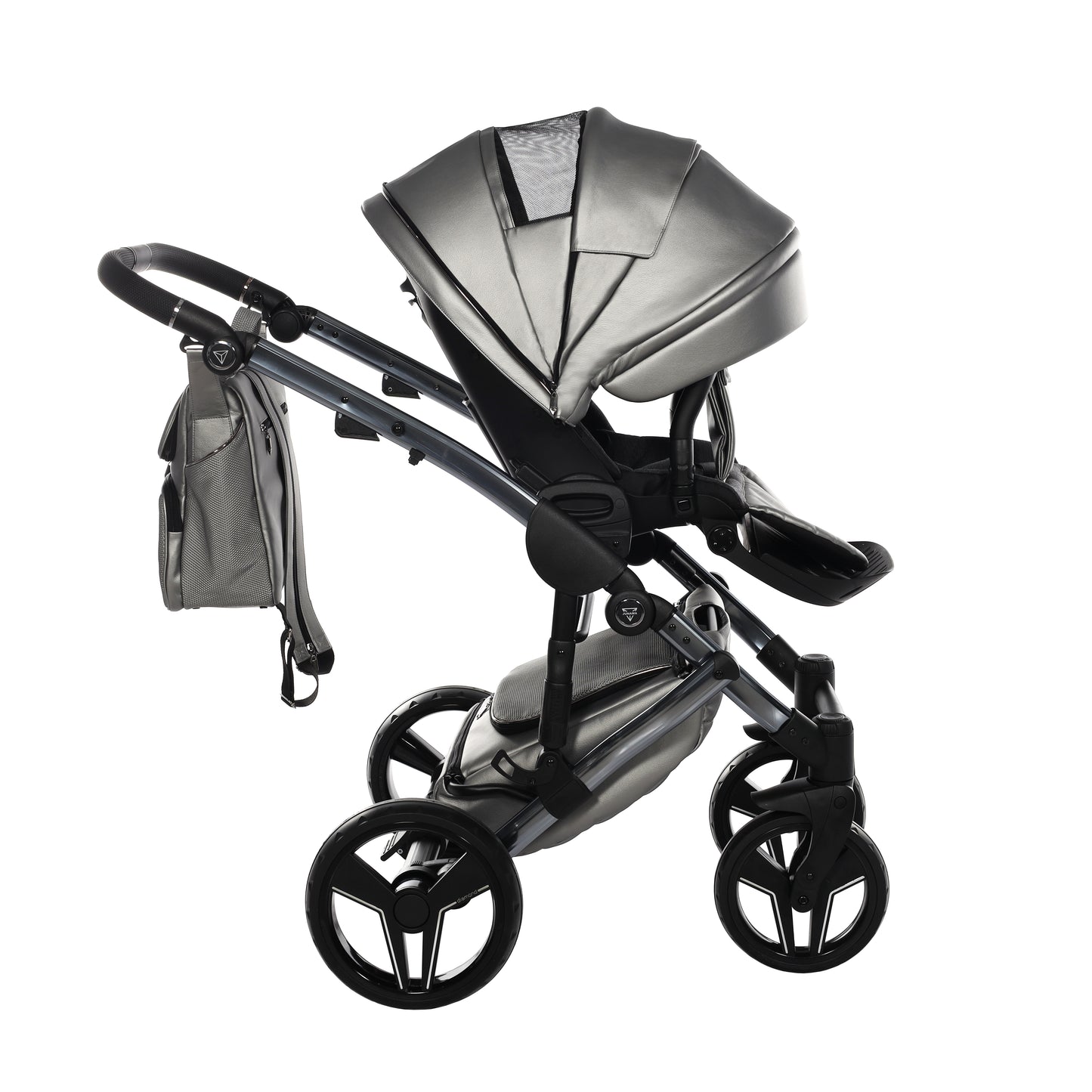 Junama S CLASS 2 in 1 , prams and stroller, GREY 09