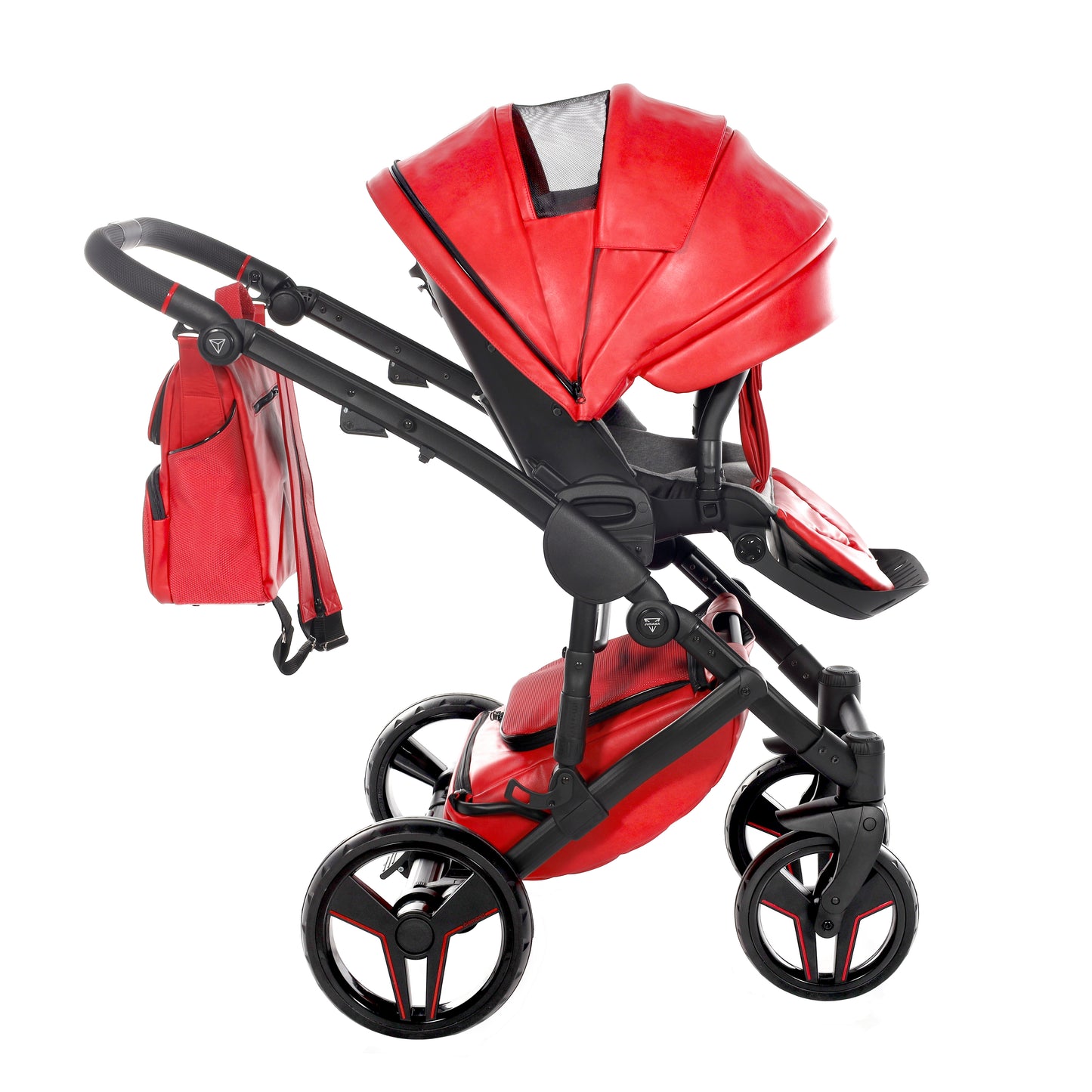 Junama S CLASS 2 in 1 , prams and stroller, RED 08