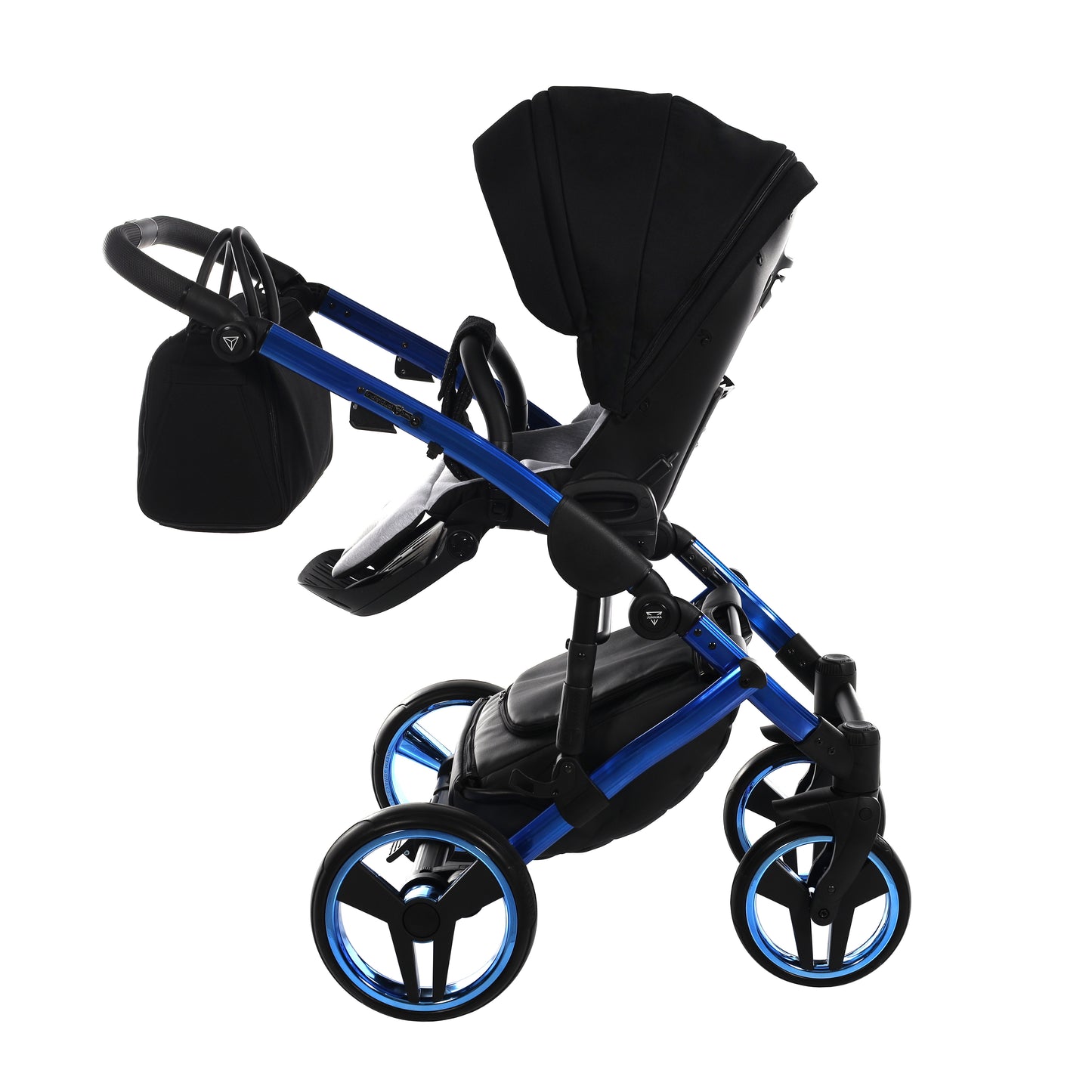 Junama INDIVIDUAL 2 in 1 , prams and stroller, BLACK and BLUE