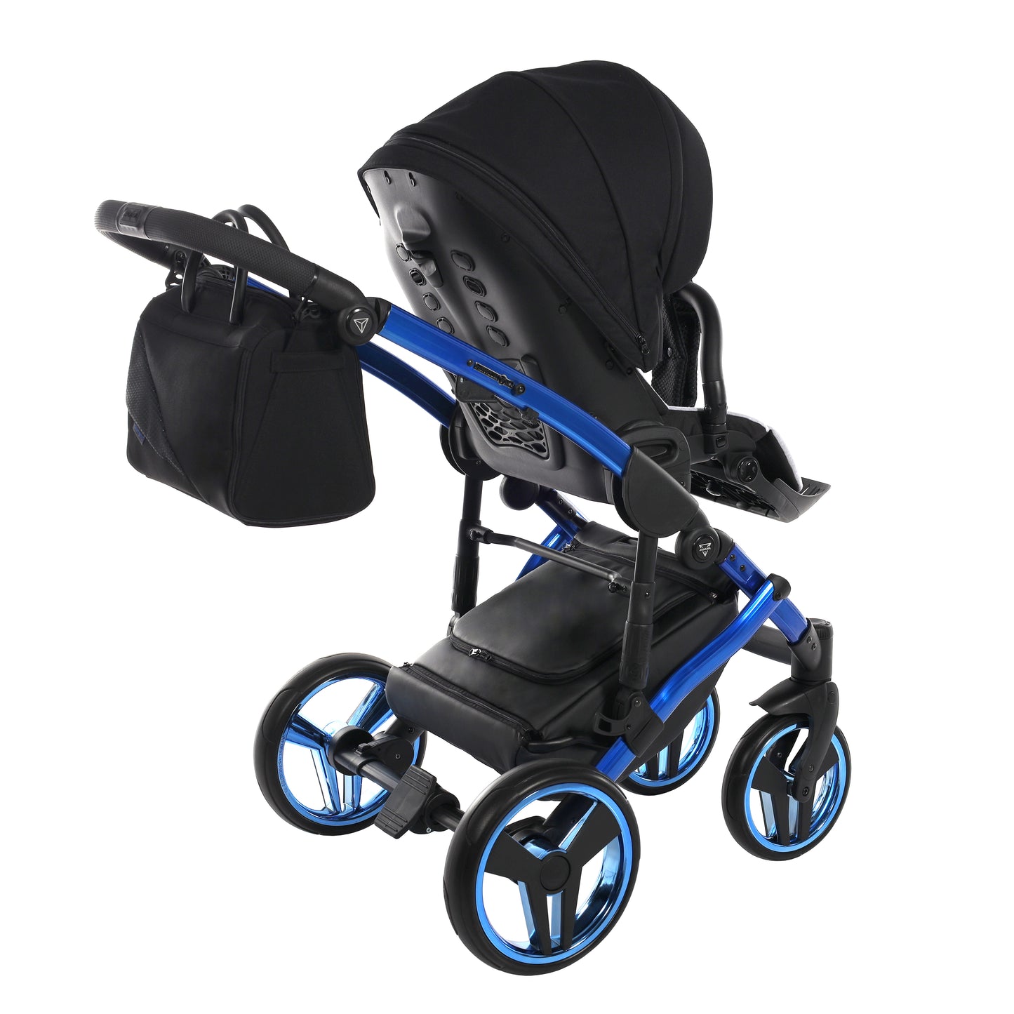 Junama INDIVIDUAL 2 in 1 , prams and stroller, BLACK and BLUE