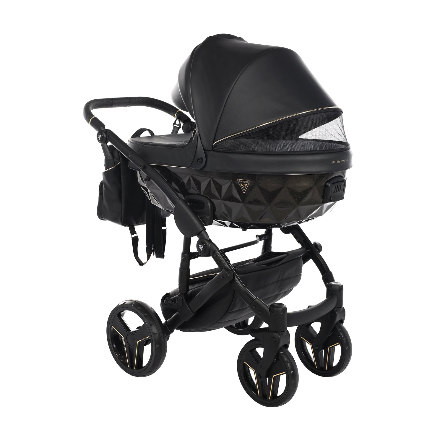 Junama S CLASS 2 in 1 , prams and stroller,BLACK 07