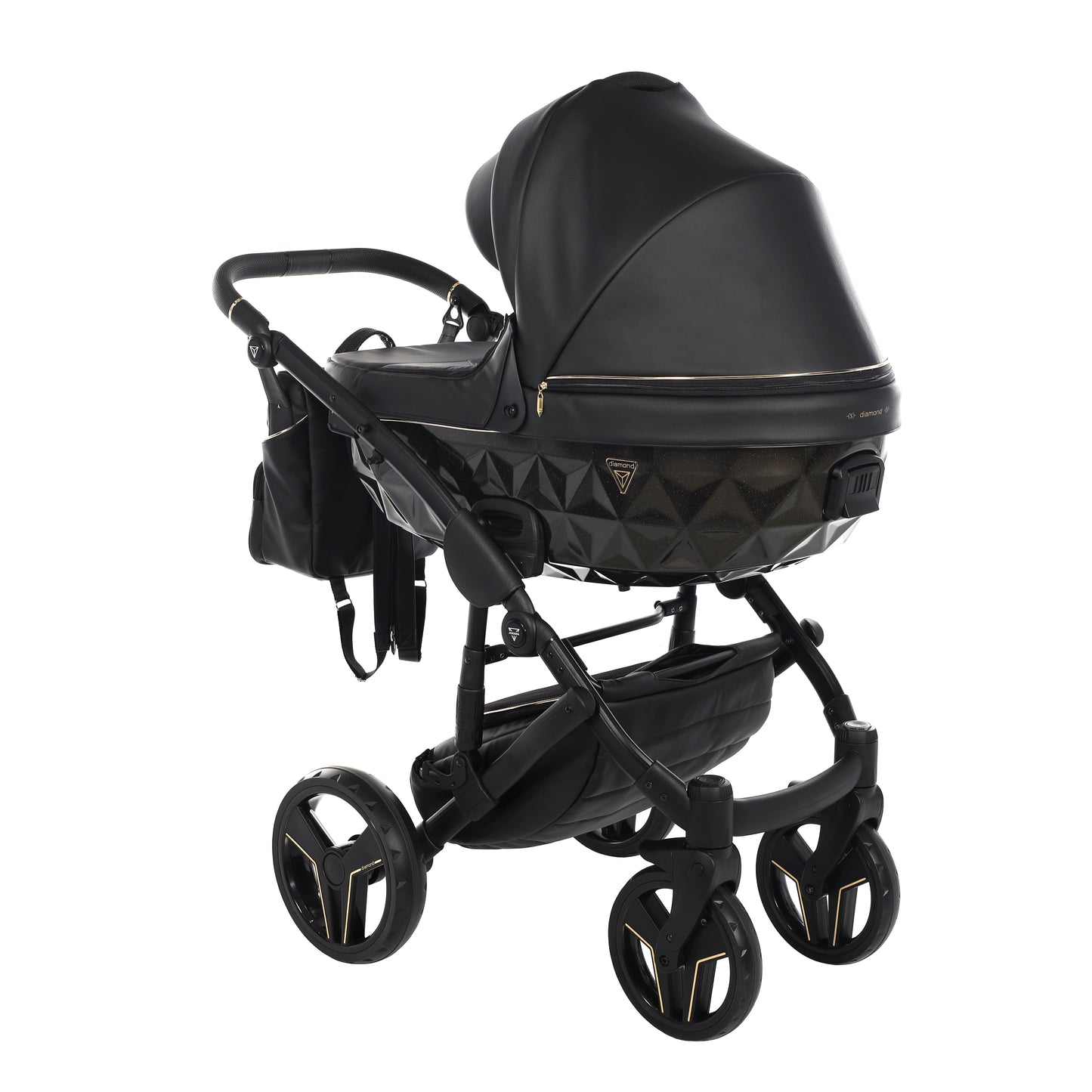 Junama S CLASS 2 in 1 , prams and stroller,BLACK 07