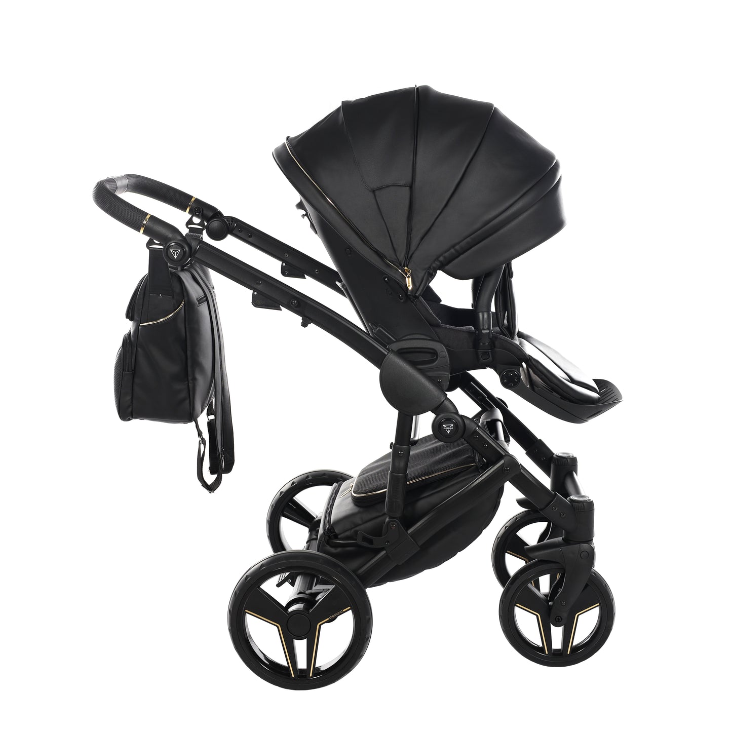 Junama S CLASS 2 in 1 , prams and stroller,BLACK 07