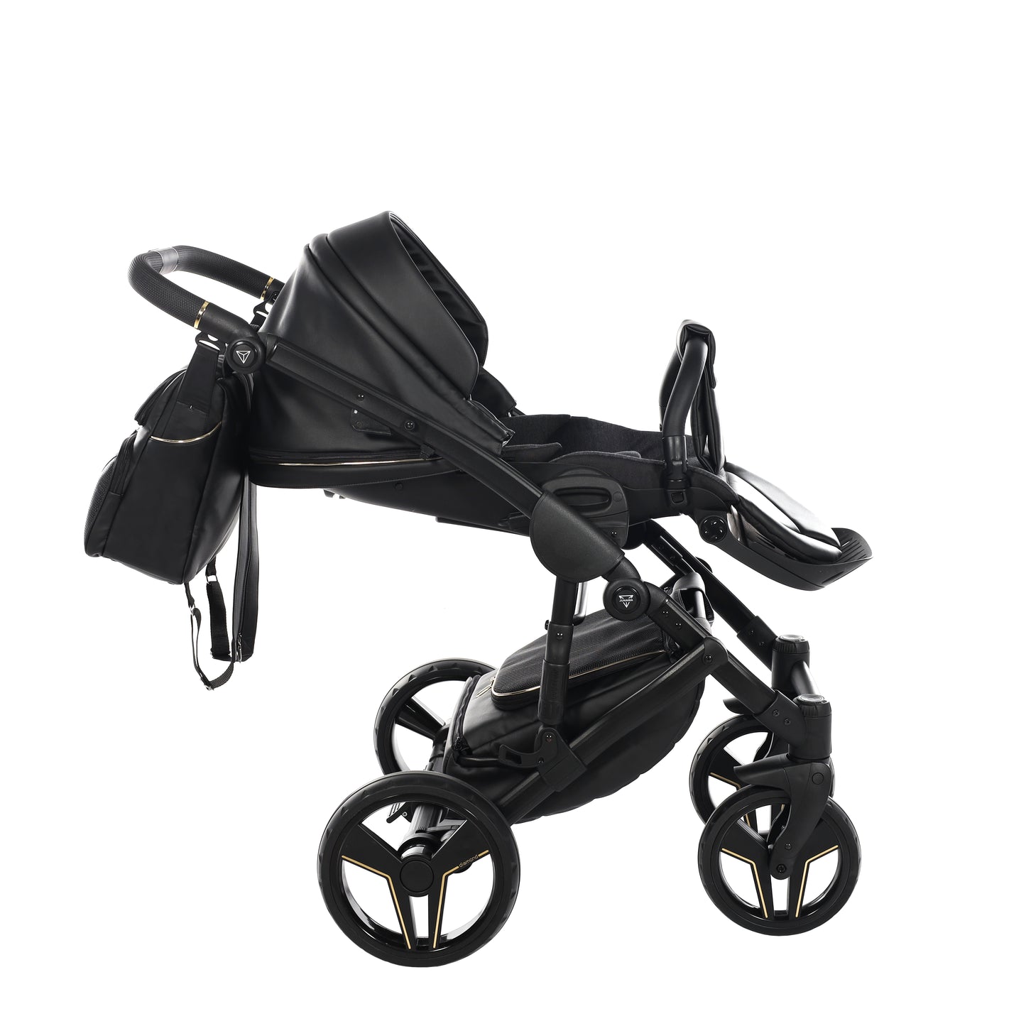 Junama S CLASS 2 in 1 , prams and stroller,BLACK 07