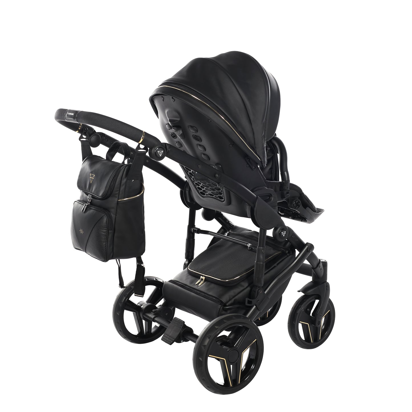 Junama S CLASS 2 in 1 , prams and stroller,BLACK 07