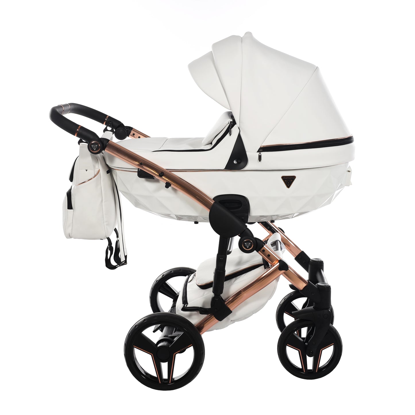 Junama S CLASS 2 in 1 , prams and stroller, WHITE 01