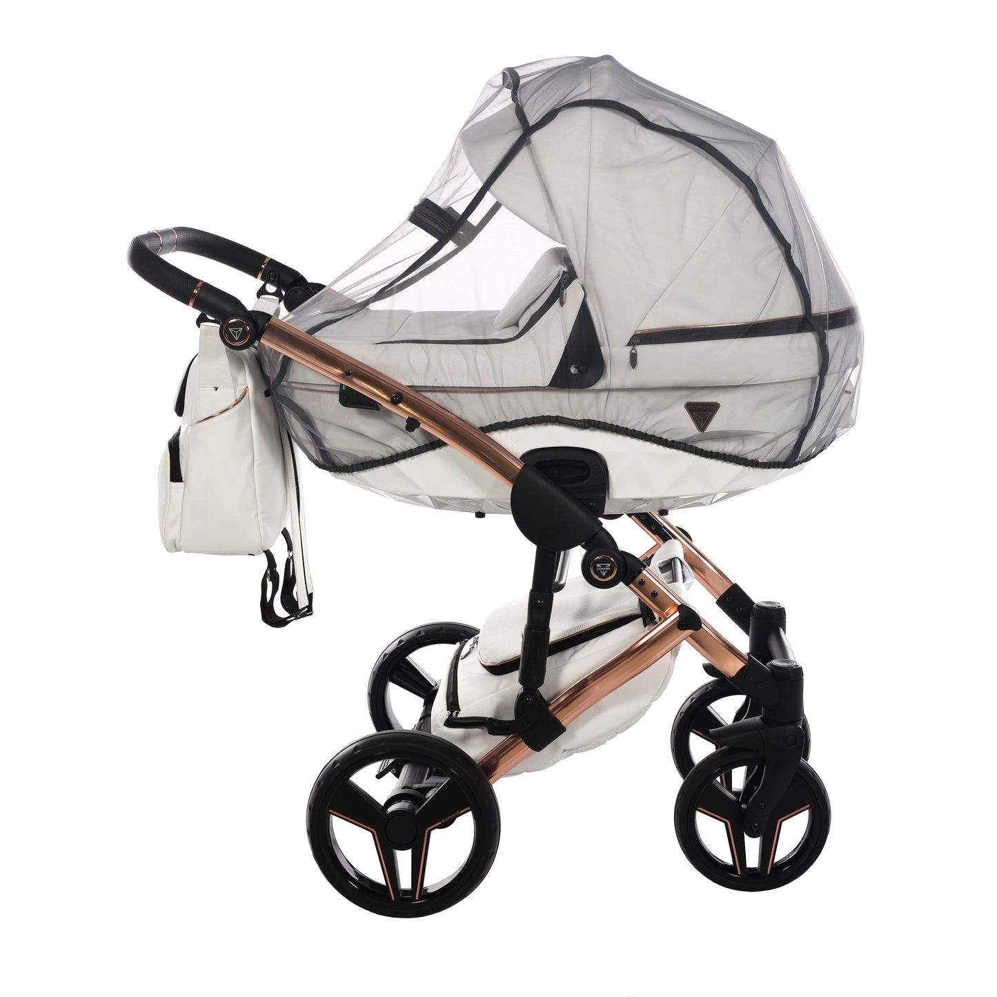Junama S CLASS 2 in 1 , prams and stroller, WHITE 01