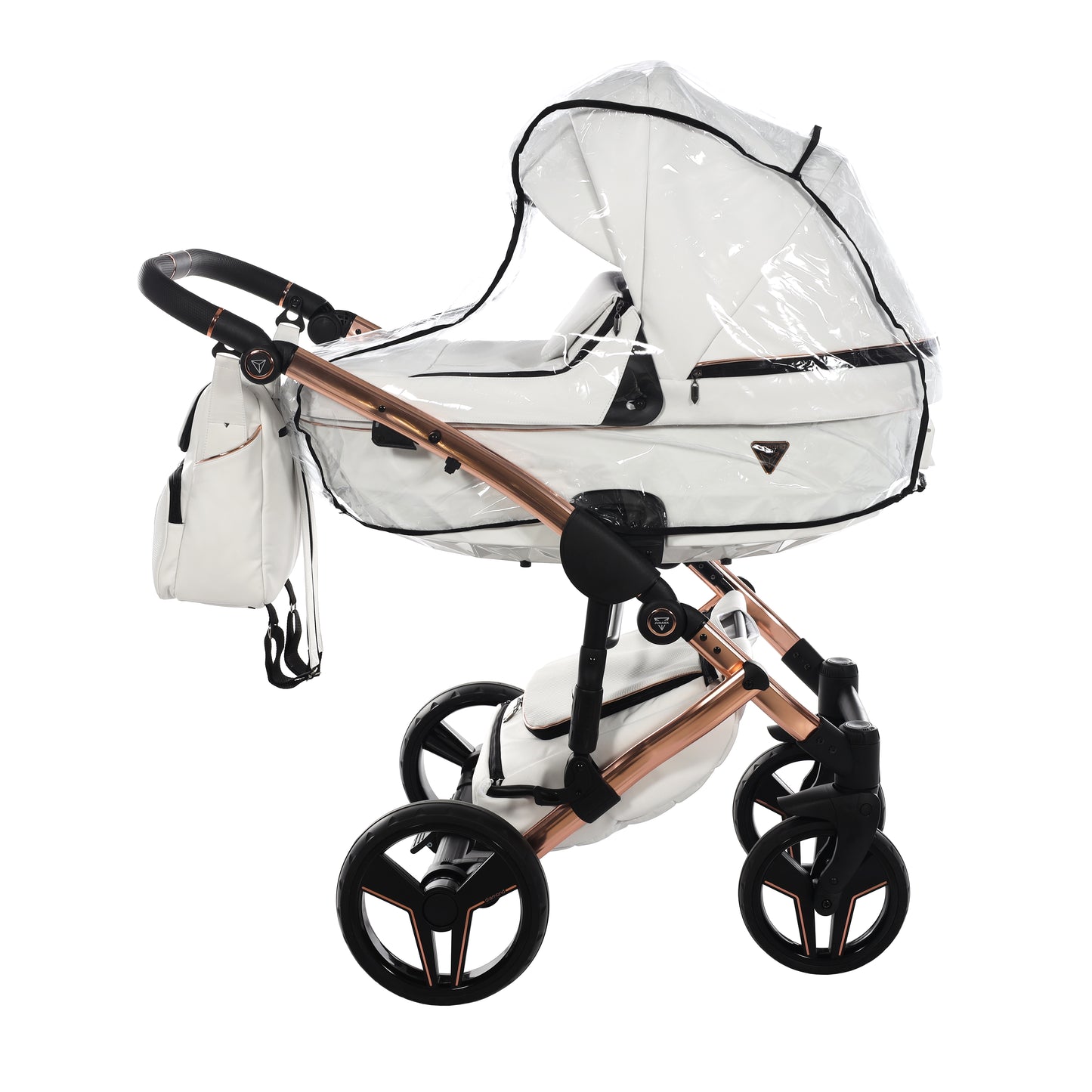 Junama S CLASS 2 in 1 , prams and stroller, WHITE 01