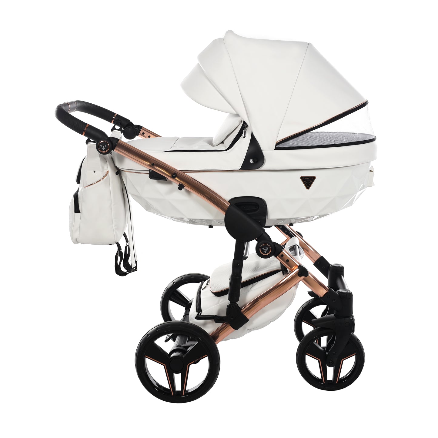 Junama S CLASS 2 in 1 , prams and stroller, WHITE 01