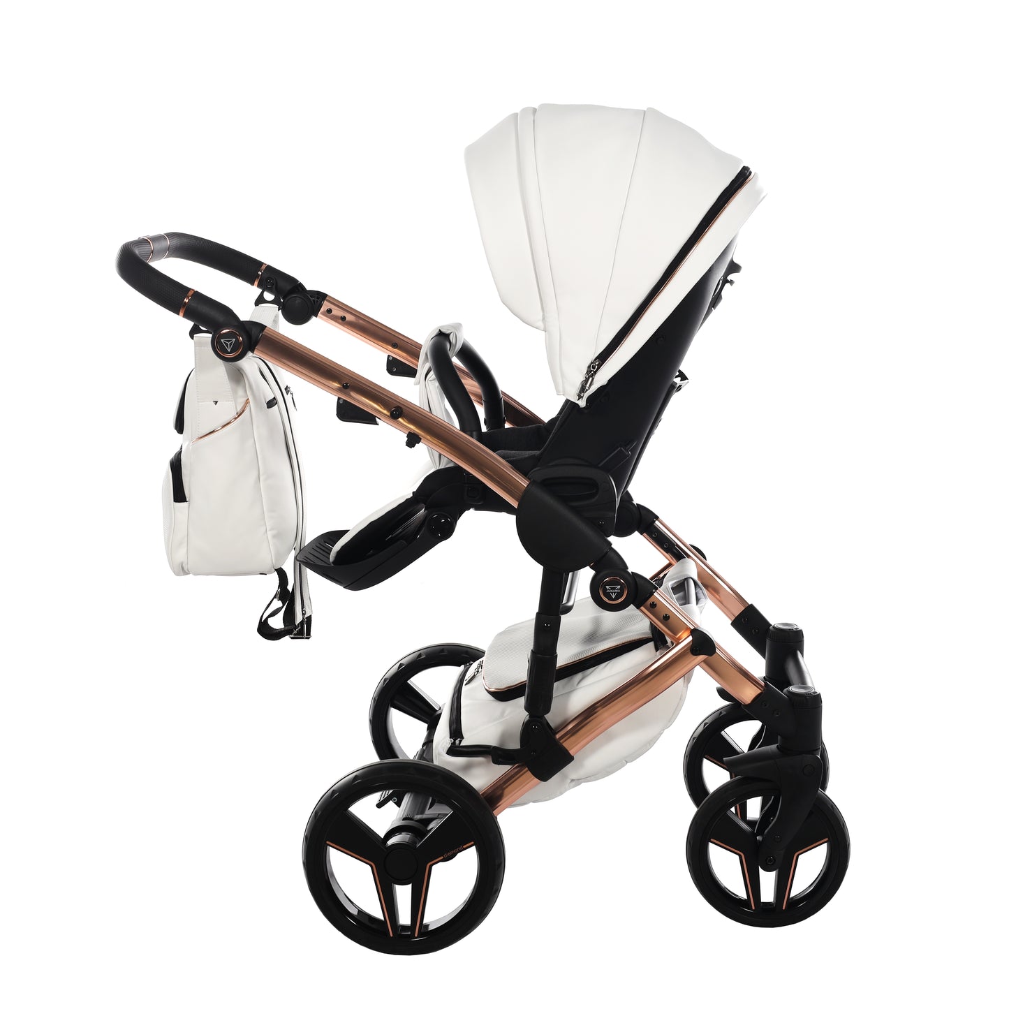 Junama S CLASS 2 in 1 , prams and stroller, WHITE 01
