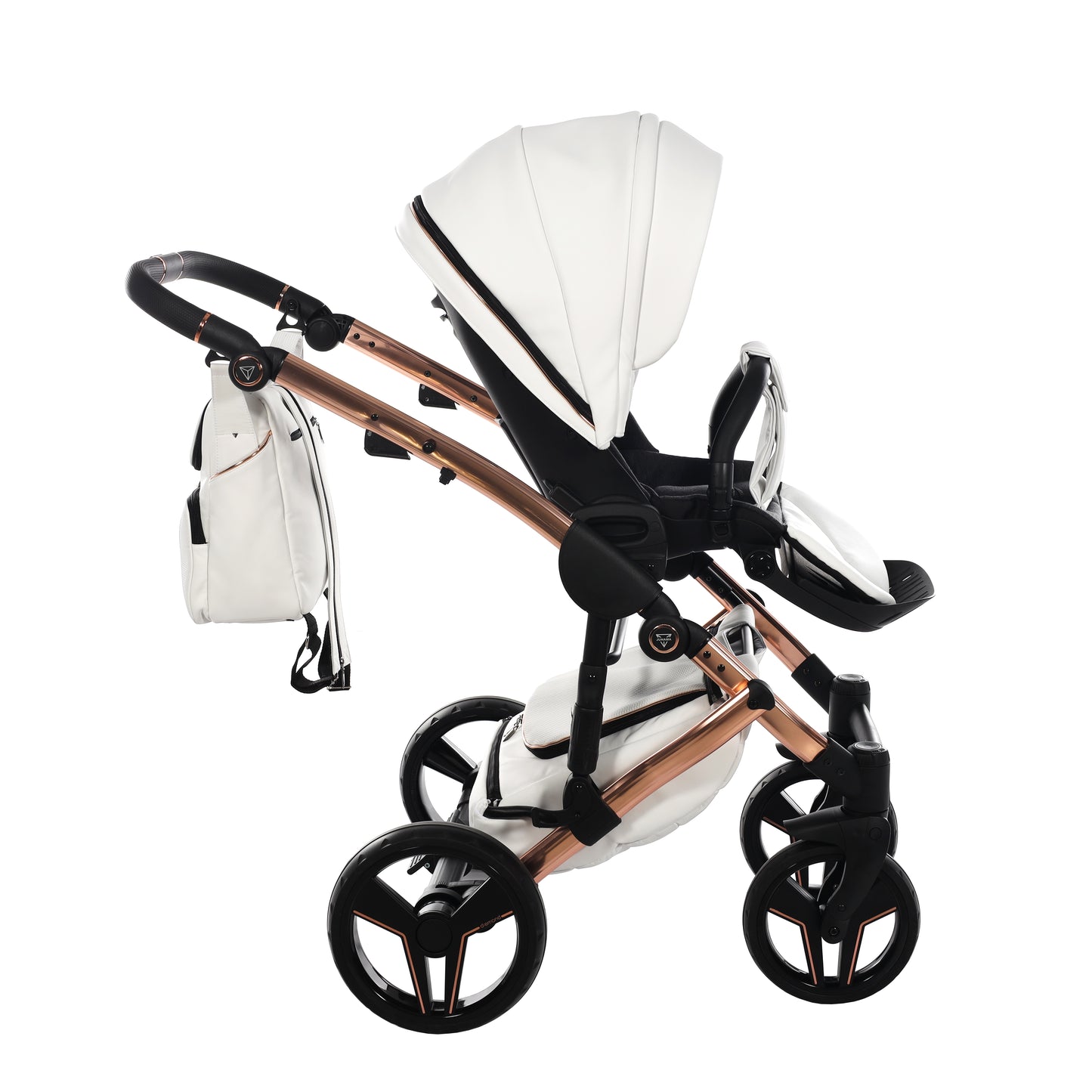 Junama S CLASS 2 in 1 , prams and stroller, WHITE 01