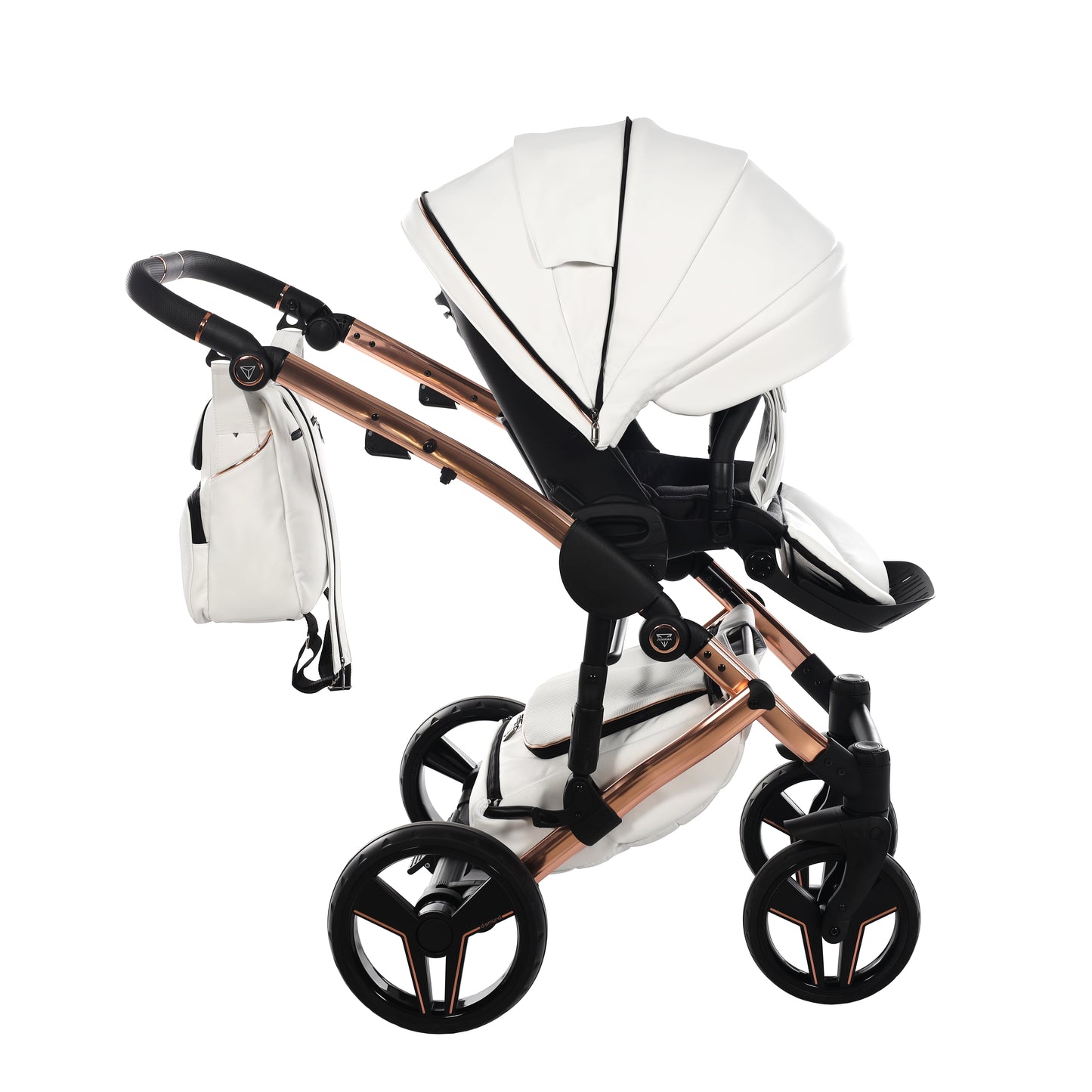 Junama S CLASS 2 in 1 , prams and stroller, WHITE 01