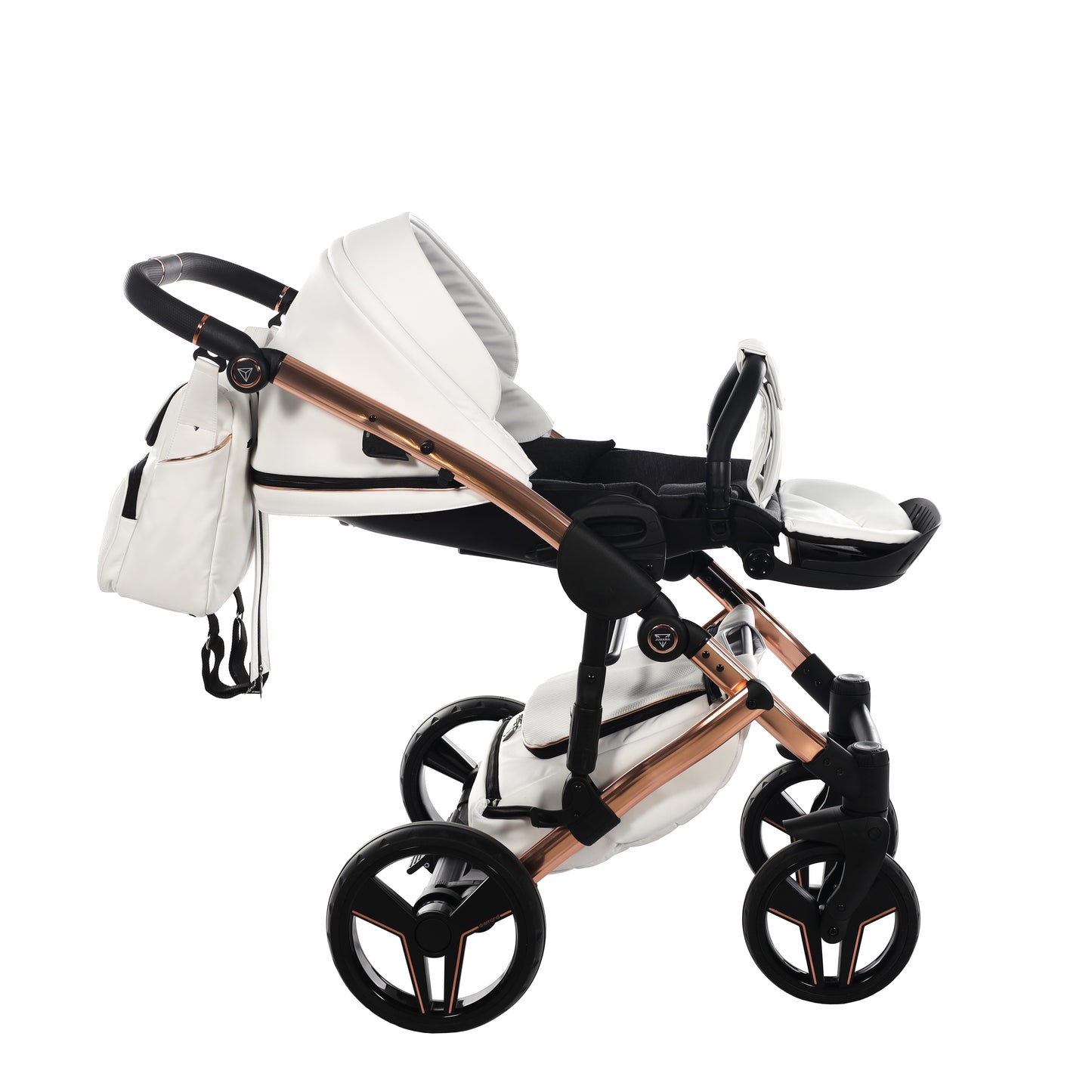 Junama S CLASS 2 in 1 , prams and stroller, WHITE 01