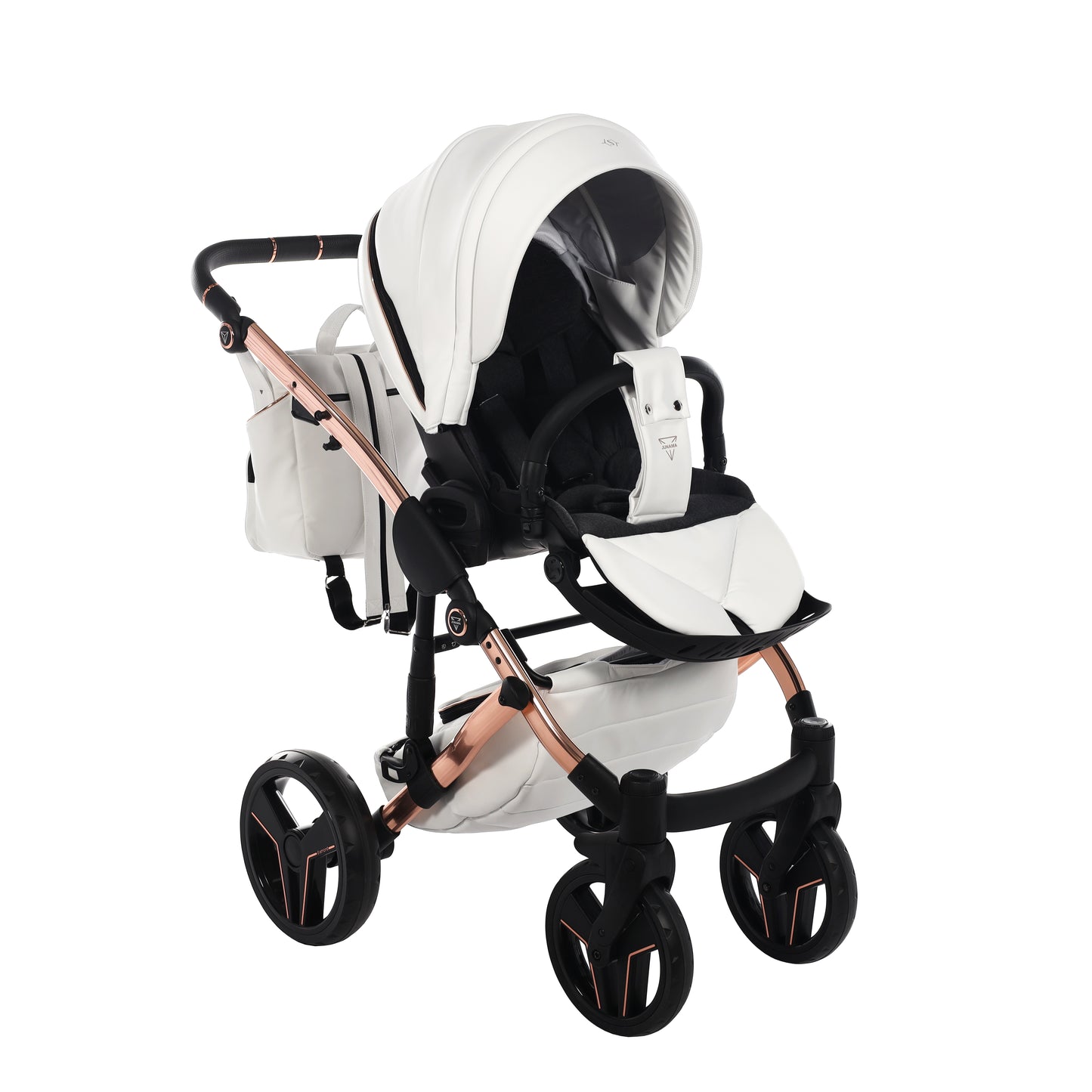 Junama S CLASS 2 in 1 , prams and stroller, WHITE 01
