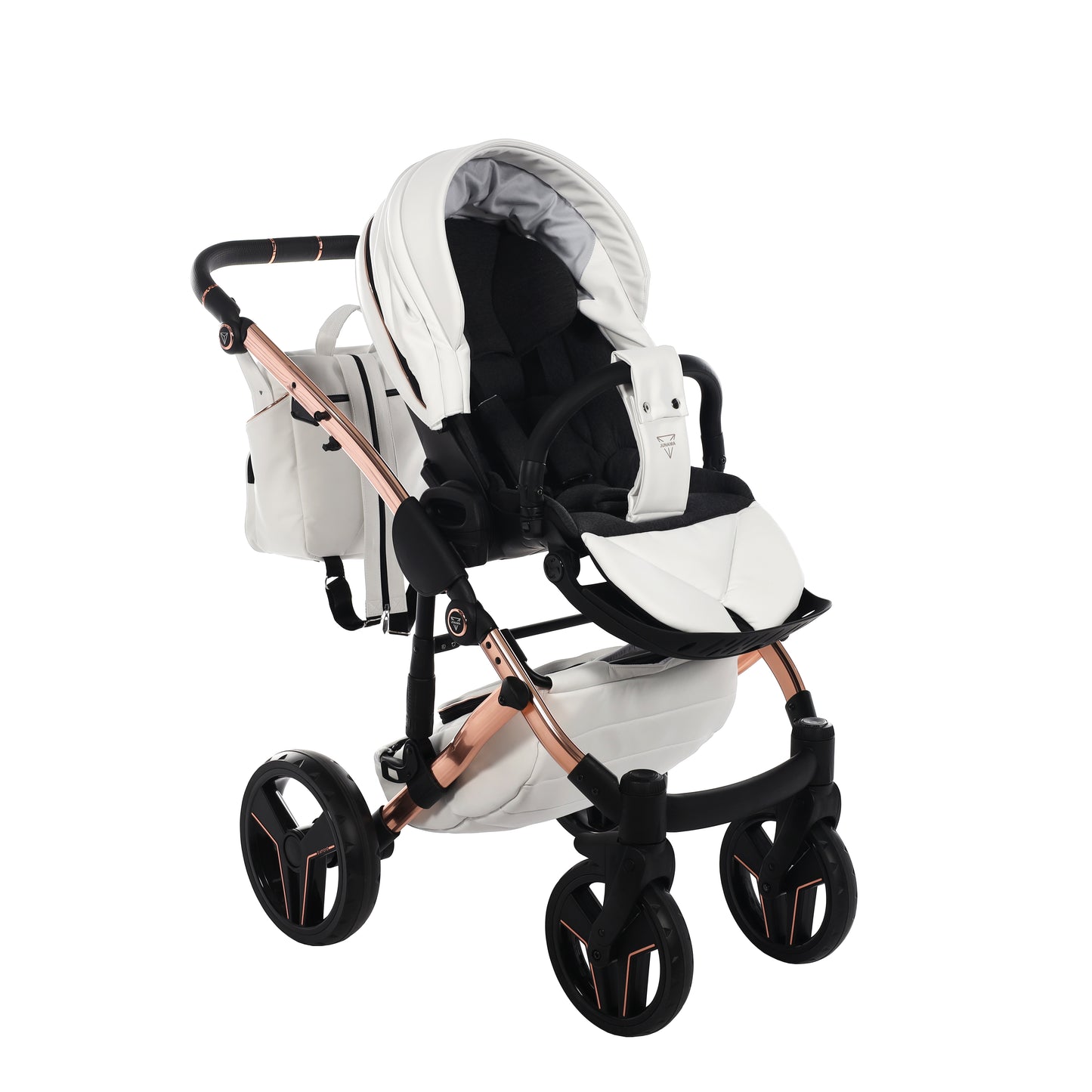 Junama S CLASS 2 in 1 , prams and stroller, WHITE 01