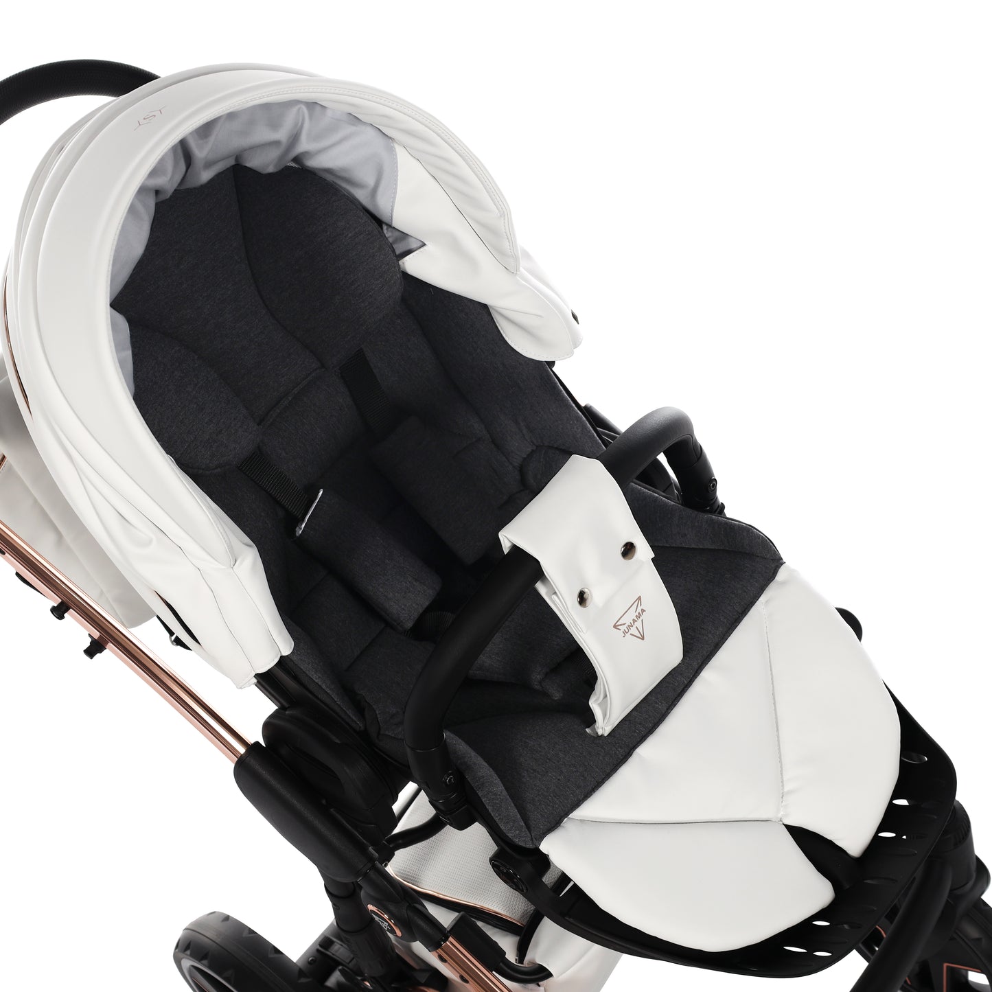 Junama S CLASS 2 in 1 , prams and stroller, WHITE 01