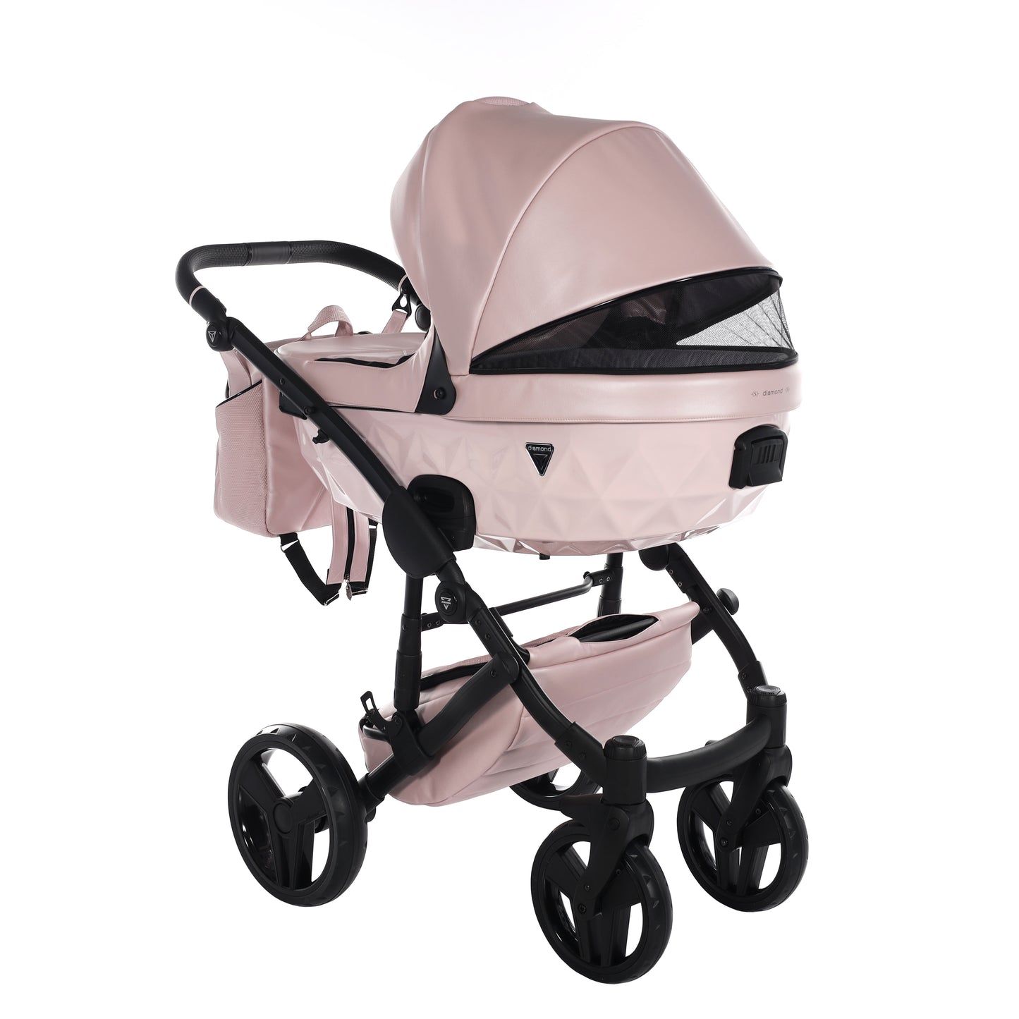Junama S CLASS 2 in 1 , prams and stroller, PINK 02