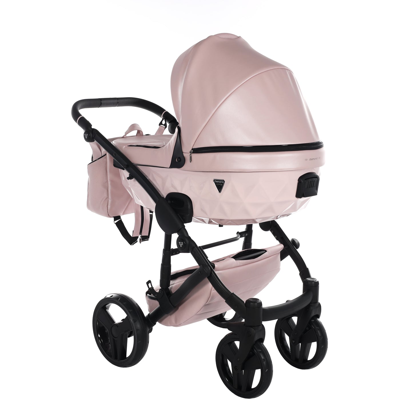 Junama S CLASS 2 in 1 , prams and stroller, PINK 02