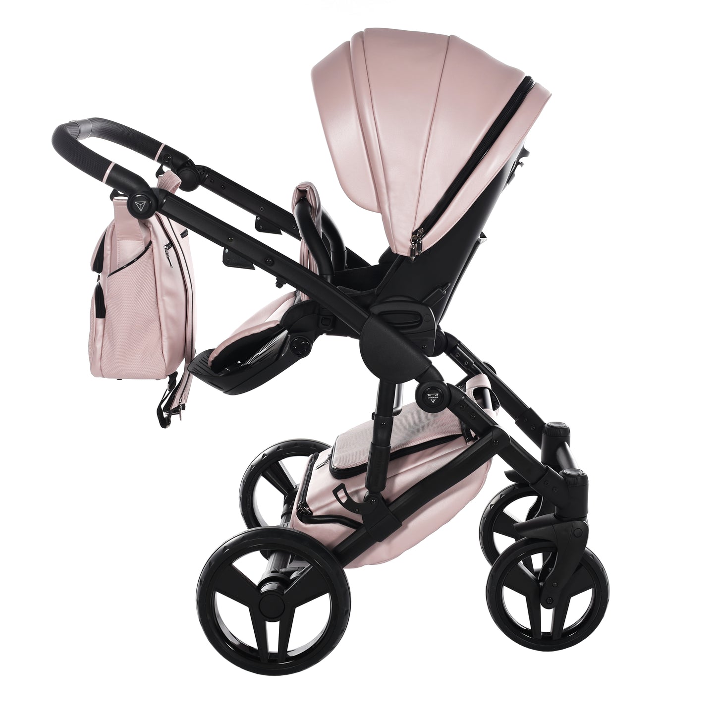 Junama S CLASS 2 in 1 , prams and stroller, PINK 02