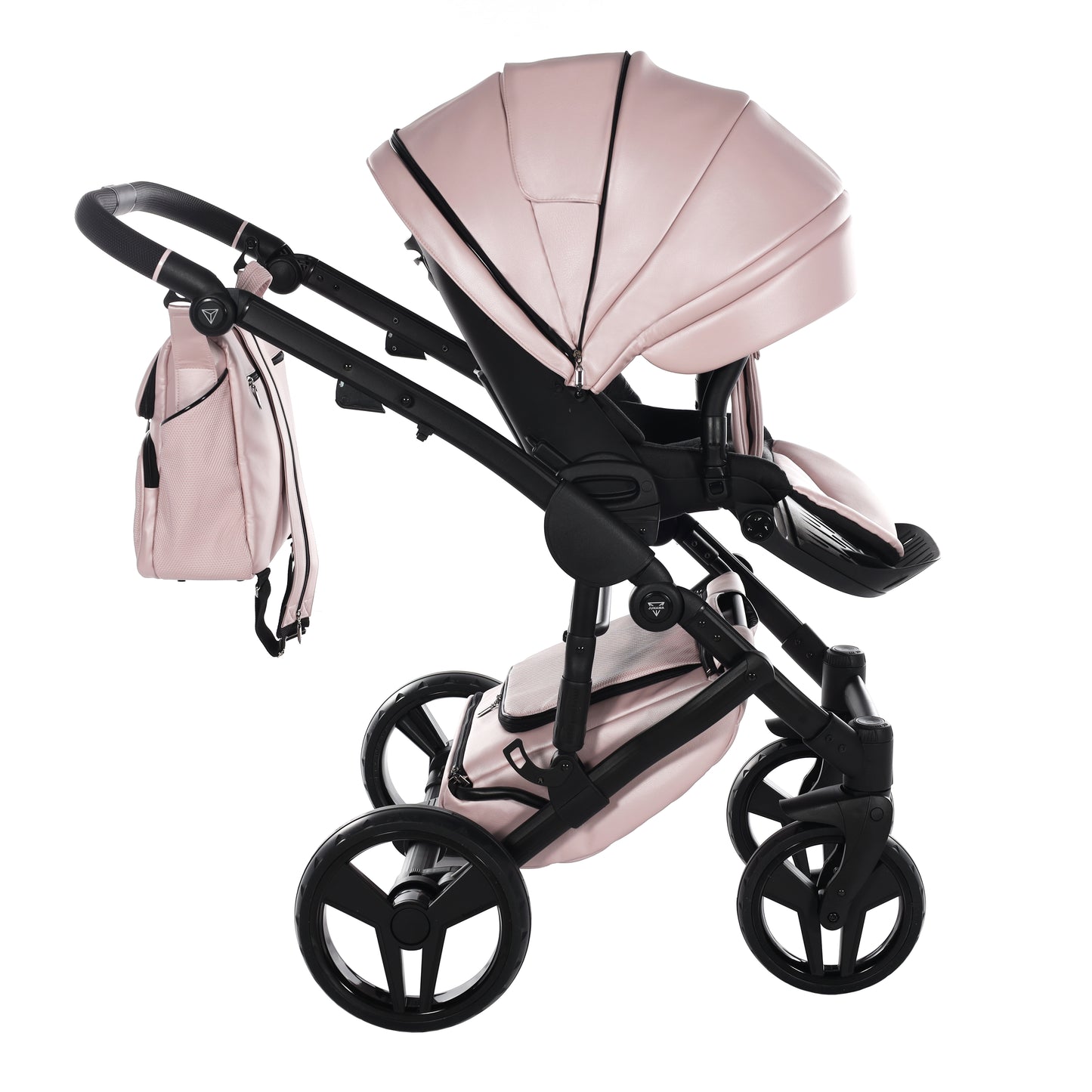 Junama S CLASS 2 in 1 , prams and stroller, PINK 02