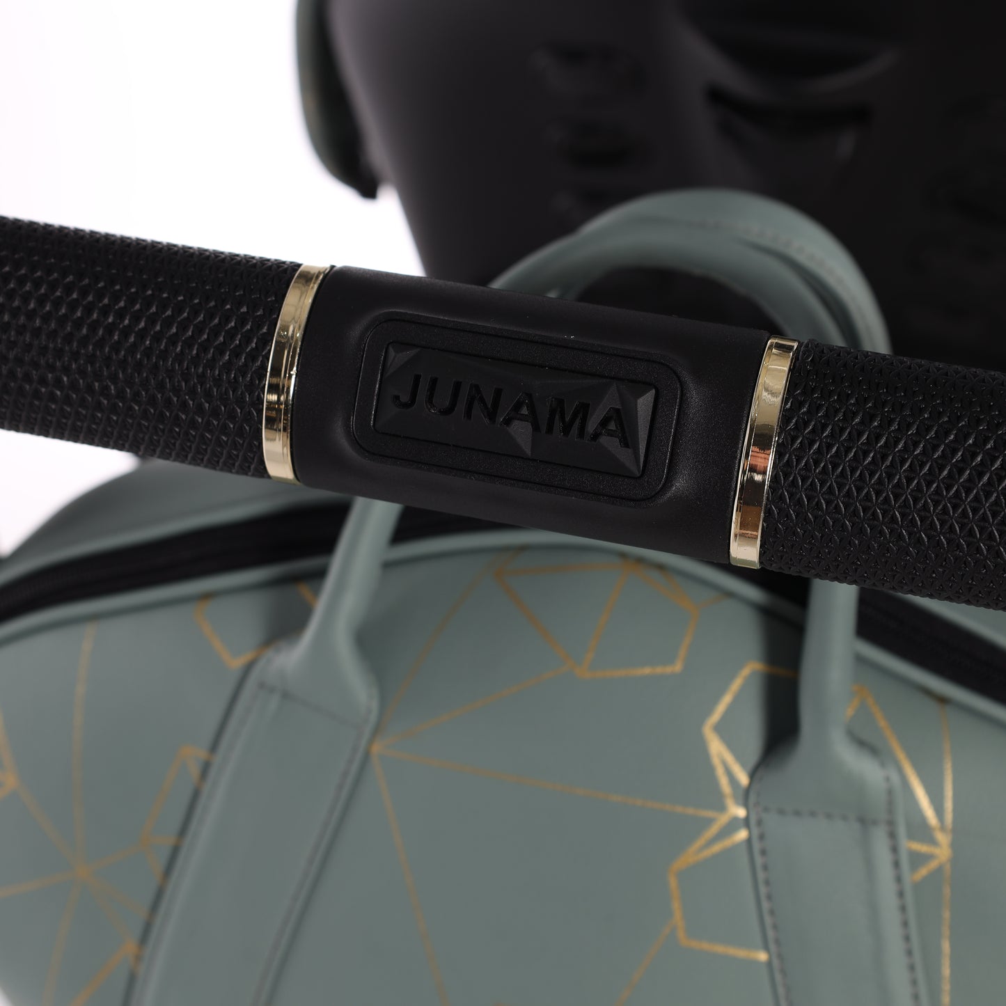 Junama HEART 2 in 1 , prams and stroller, GREEN AND GOLD 03