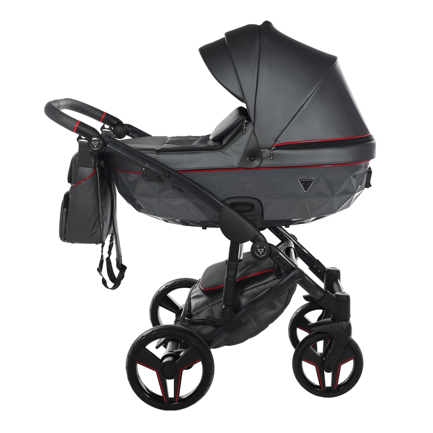 Junama S CLASS 2 in 1 , prams and stroller, GRAPHITE 06
