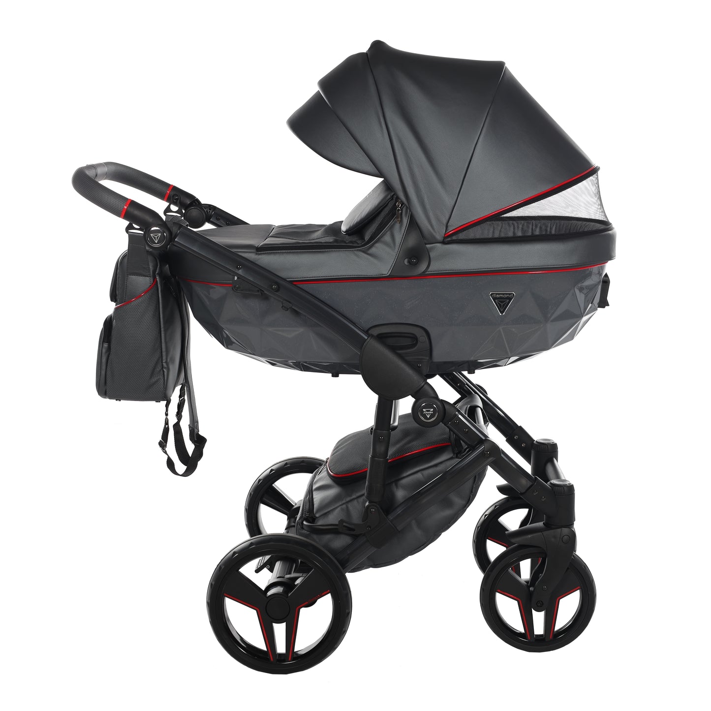 Junama S CLASS 2 in 1 , prams and stroller, GRAPHITE 06
