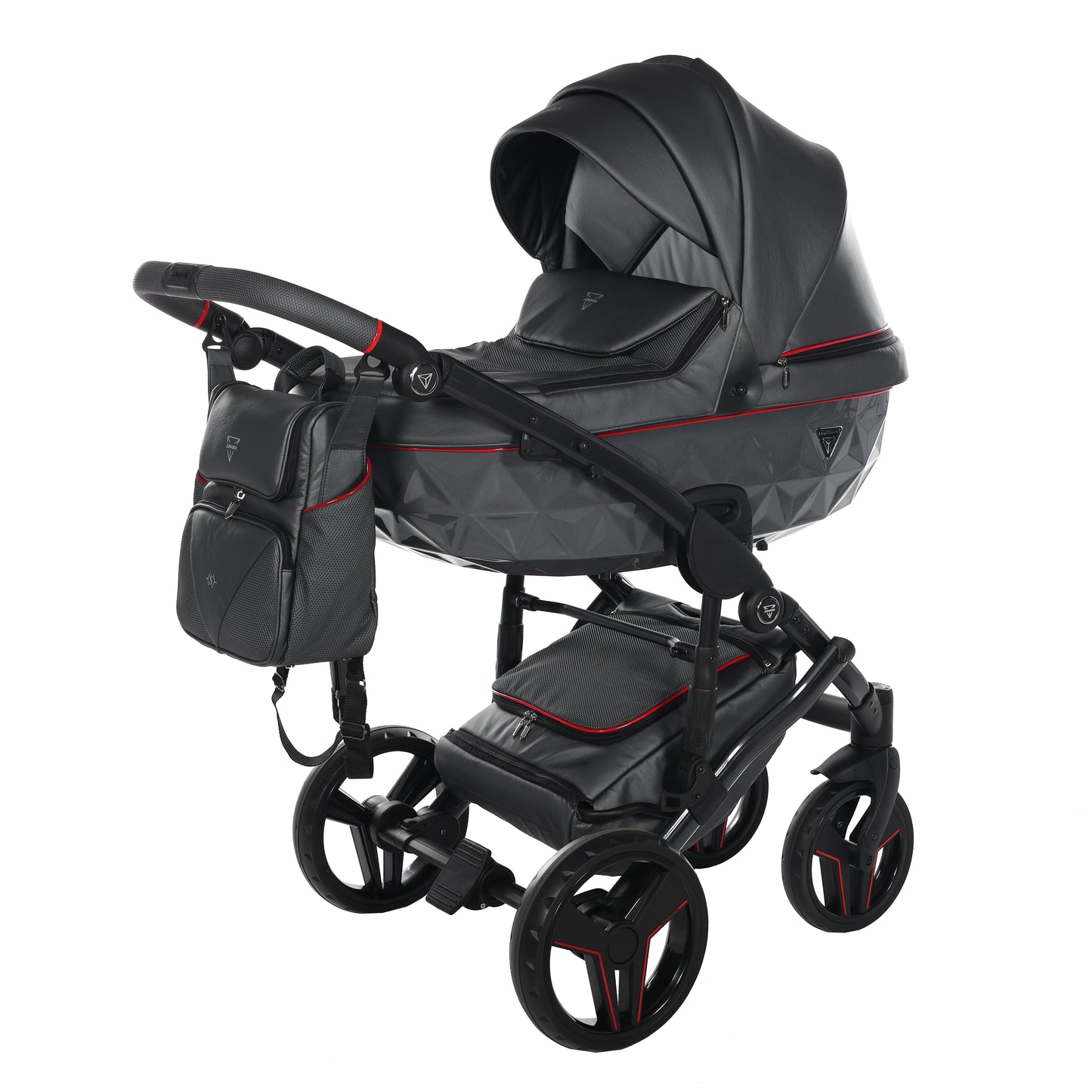 Junama S CLASS 2 in 1 , prams and stroller, GRAPHITE 06