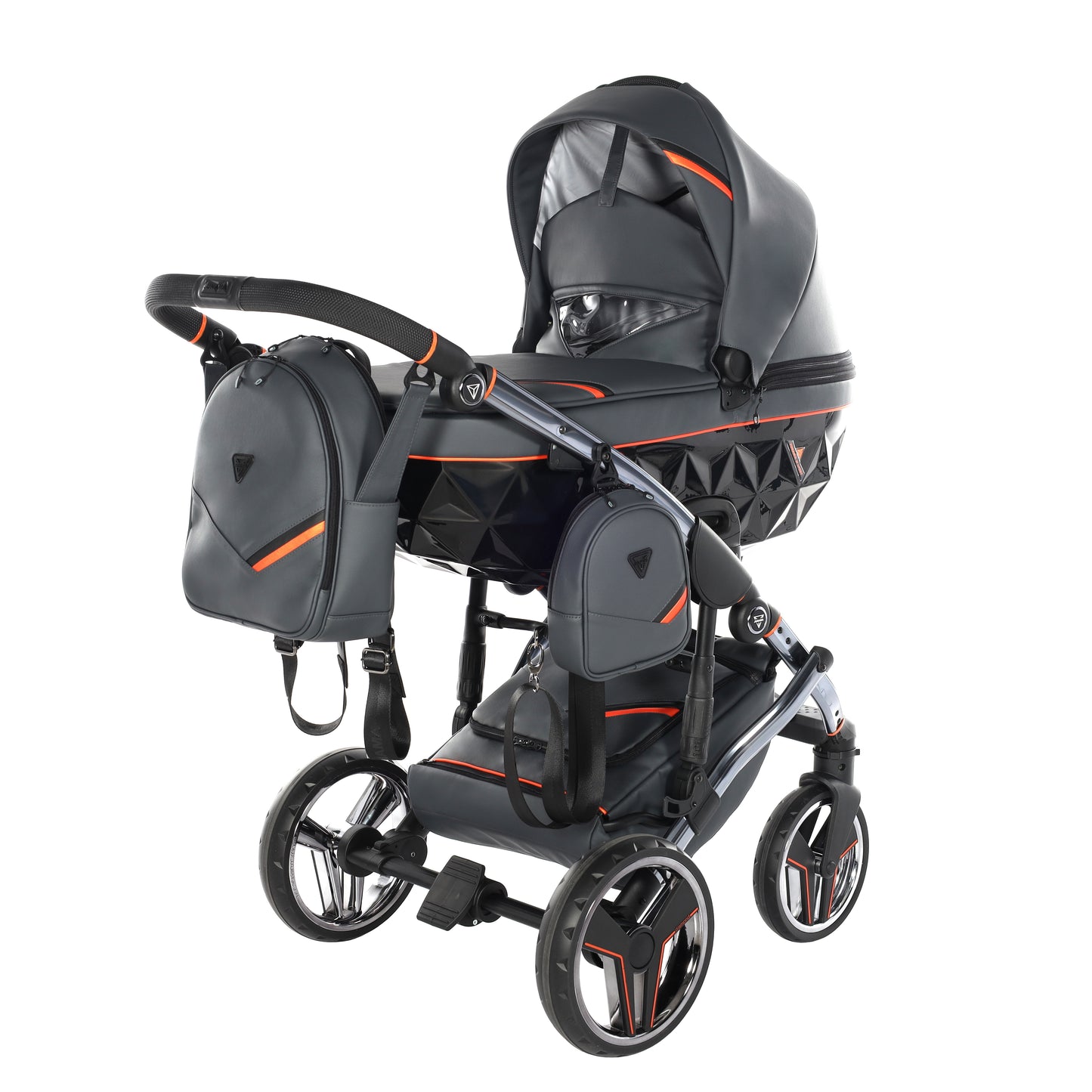 Junama SPORT V3 2 in 1 , prams and stroller, GRAPHITE