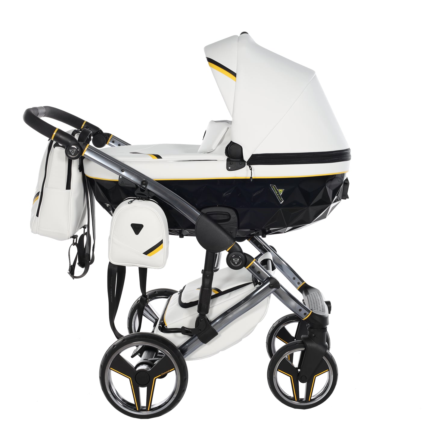 Junama SPORT V3 2 in 1 , prams and stroller, WHITE