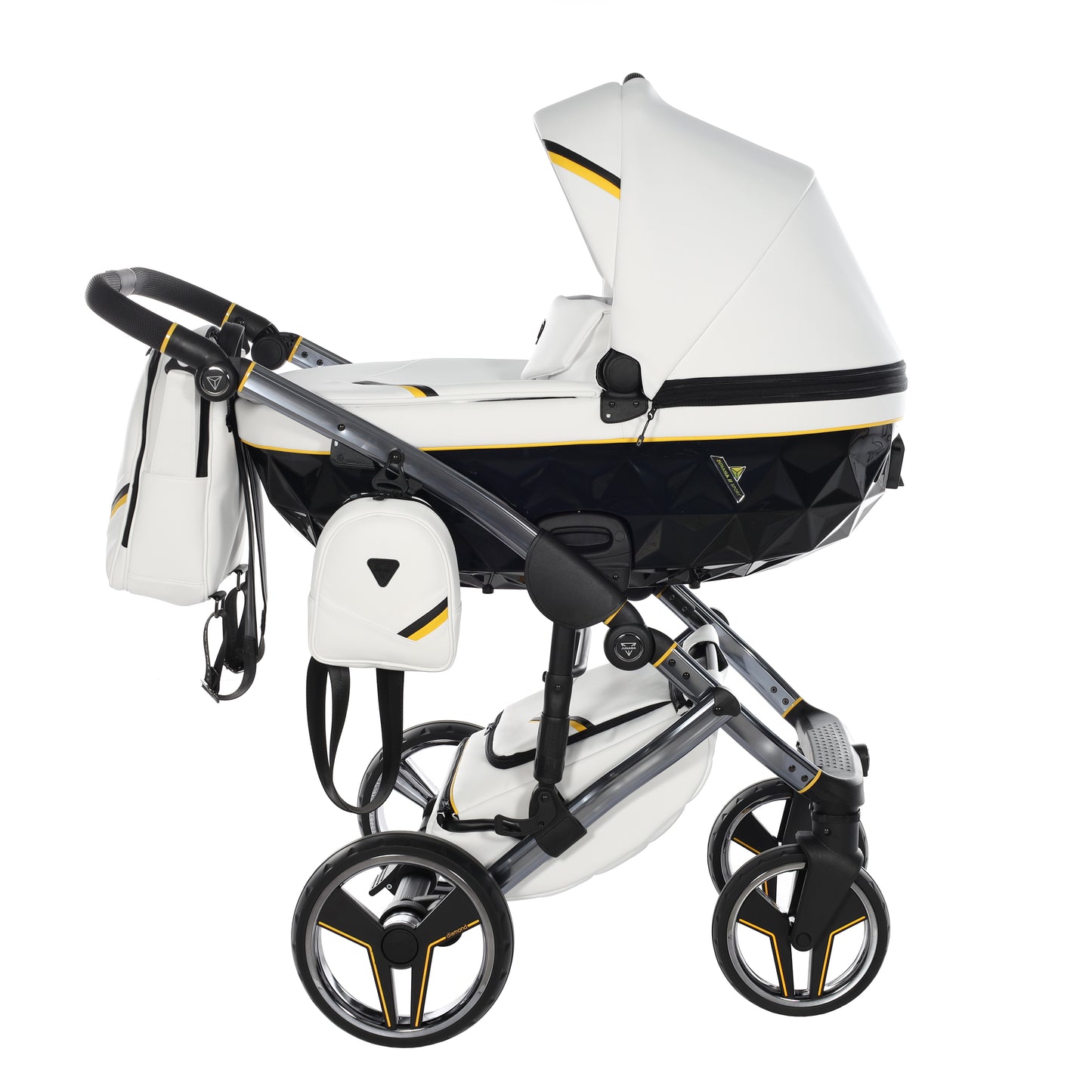Junama SPORT V3 2 in 1 , prams and stroller, WHITE