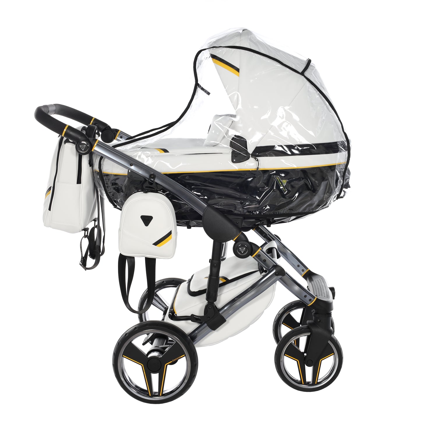Junama SPORT V3 2 in 1 , prams and stroller, WHITE