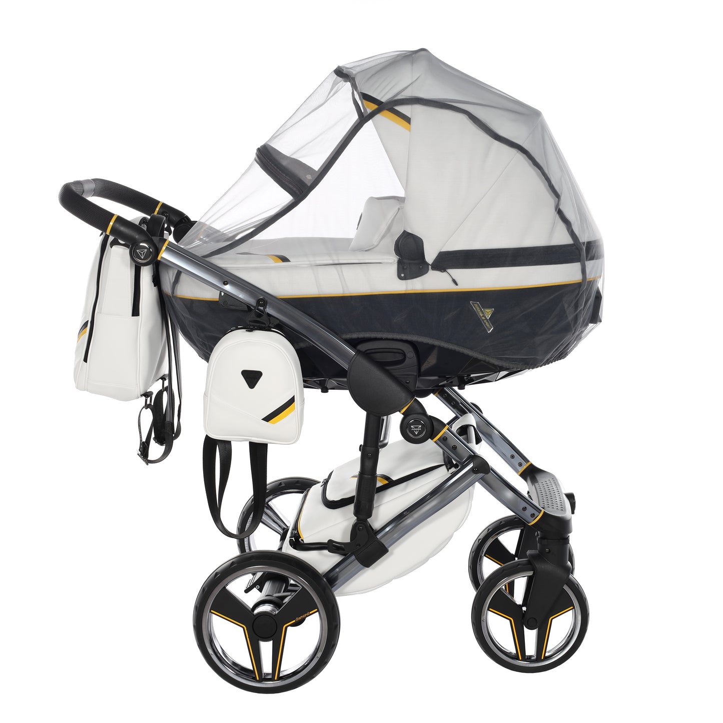 Junama SPORT V3 2 in 1 , prams and stroller, WHITE