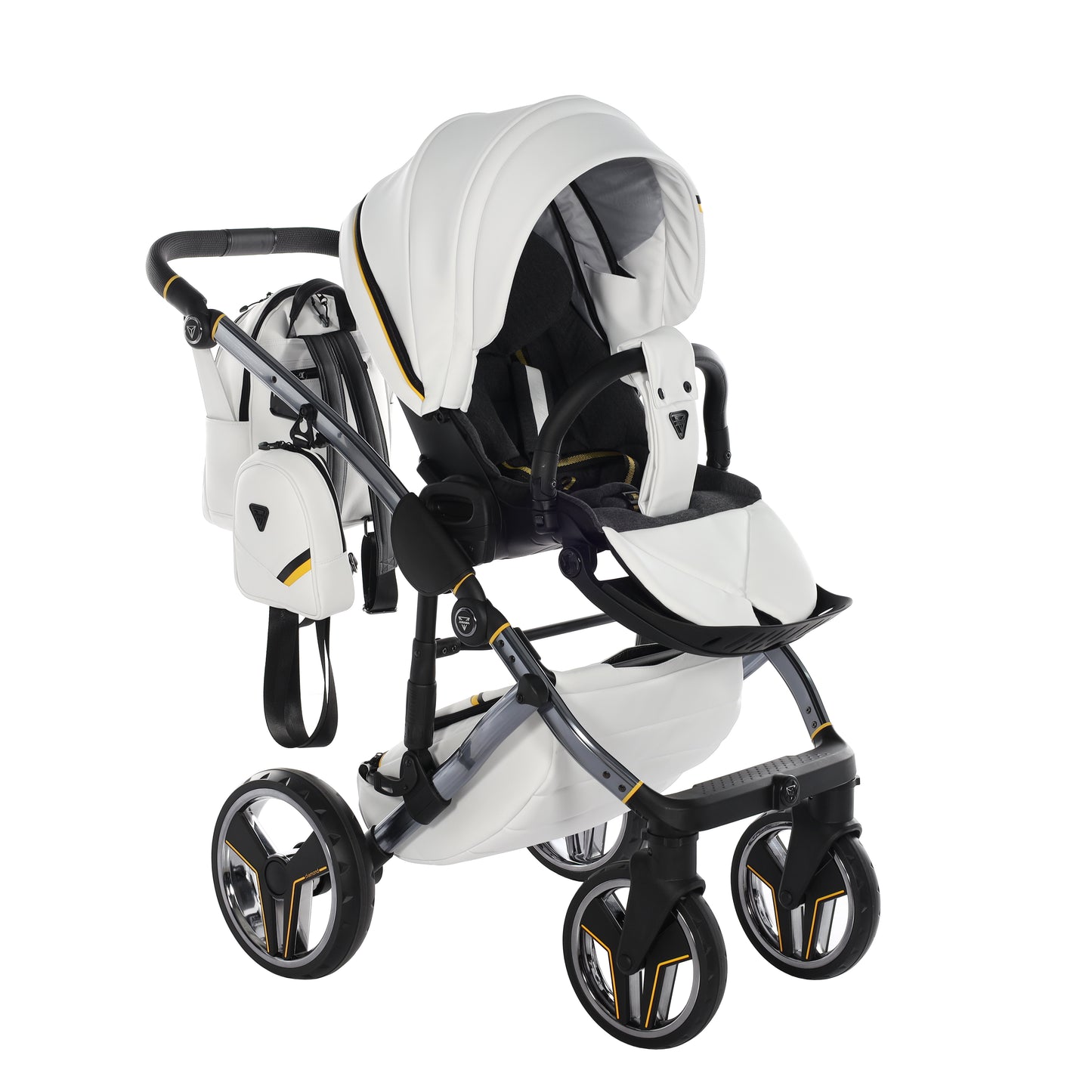 Junama SPORT V3 2 in 1 , prams and stroller, WHITE