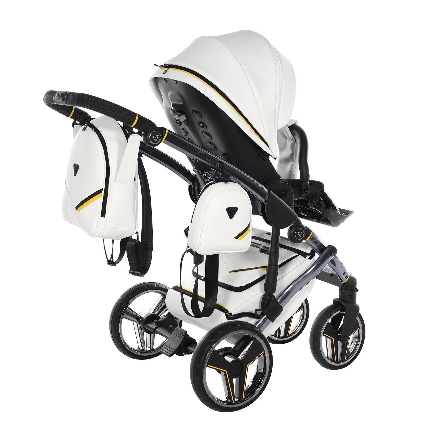 Junama SPORT V3 2 in 1 , prams and stroller, WHITE